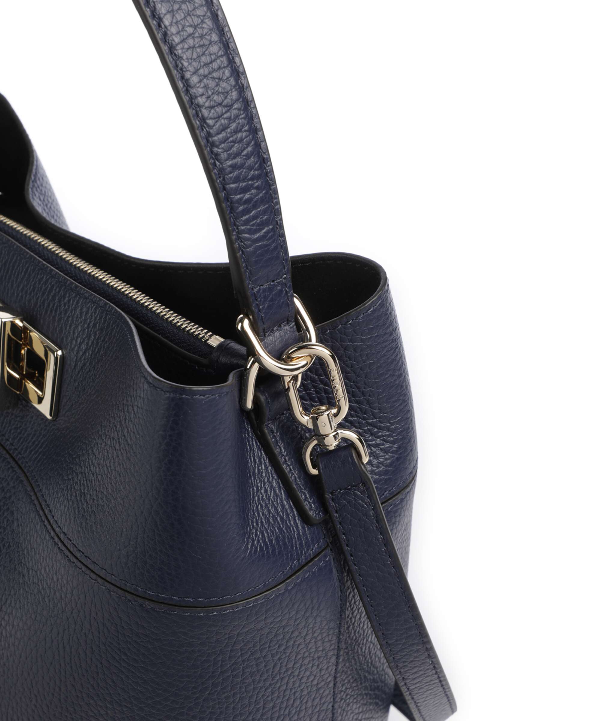 Furla Amelia M Bucket bag ink blue