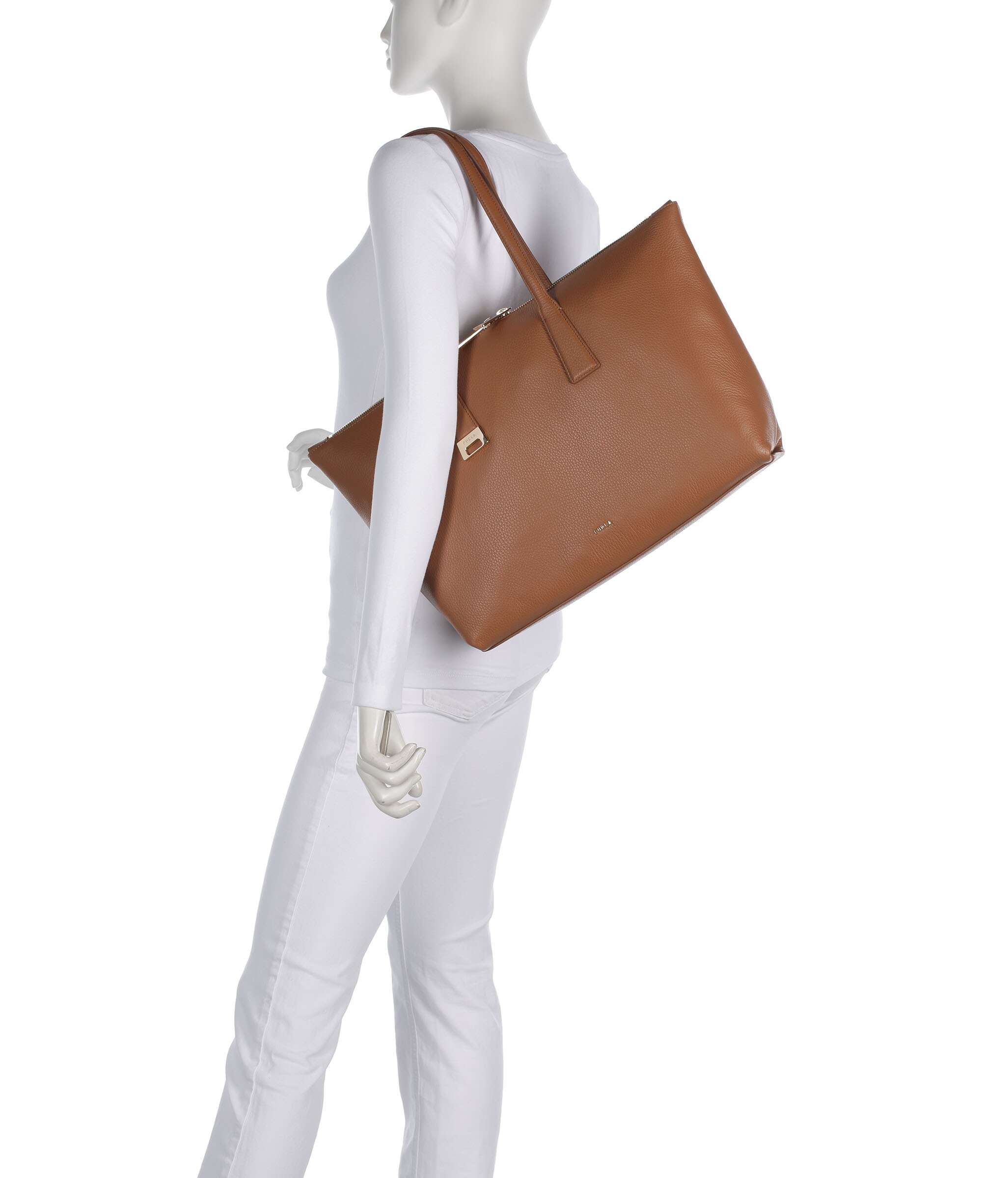 Furla Olivia L Tote bag tabacco