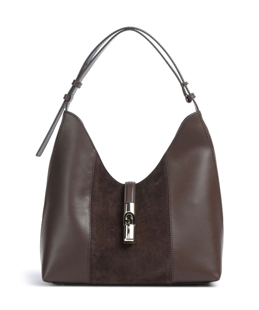 Furla Goccia M Hobo bag toni espresso