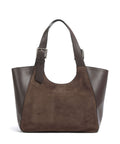 Furla Dora M Tote bag toni cioccolato