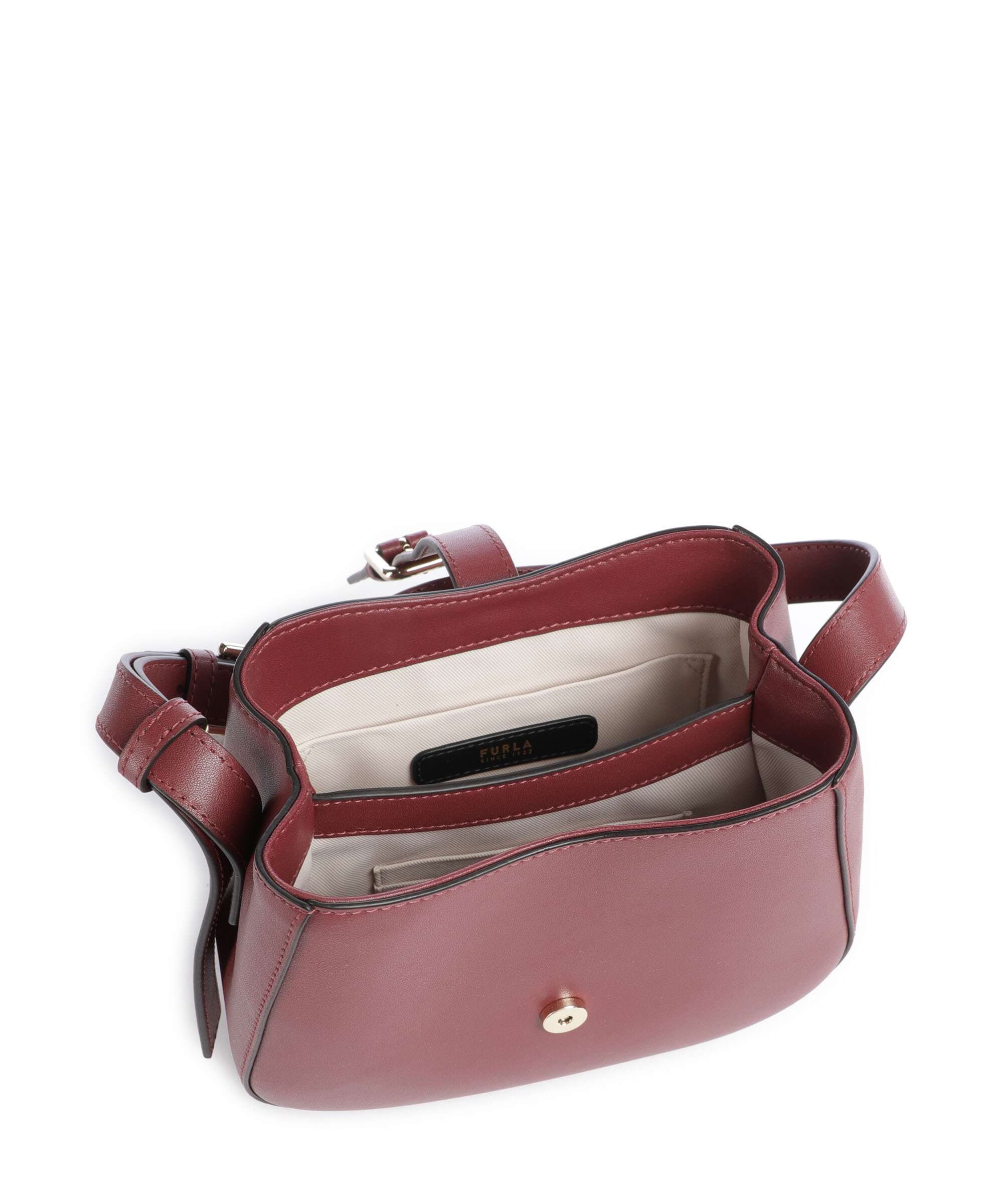 Furla Dora Mini Crossbody bag red apple