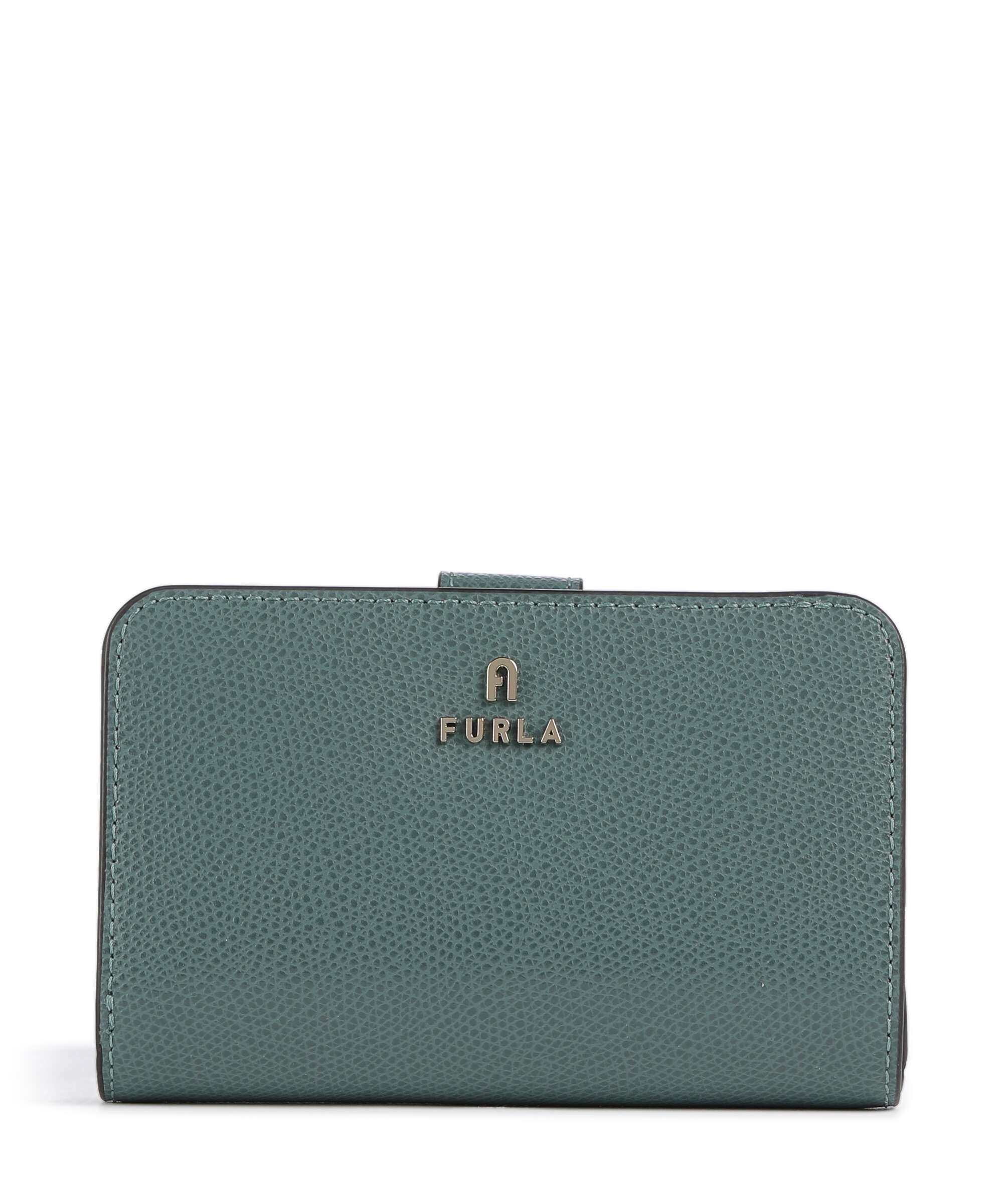 Furla Camelia M Wallet edera green/stone gray