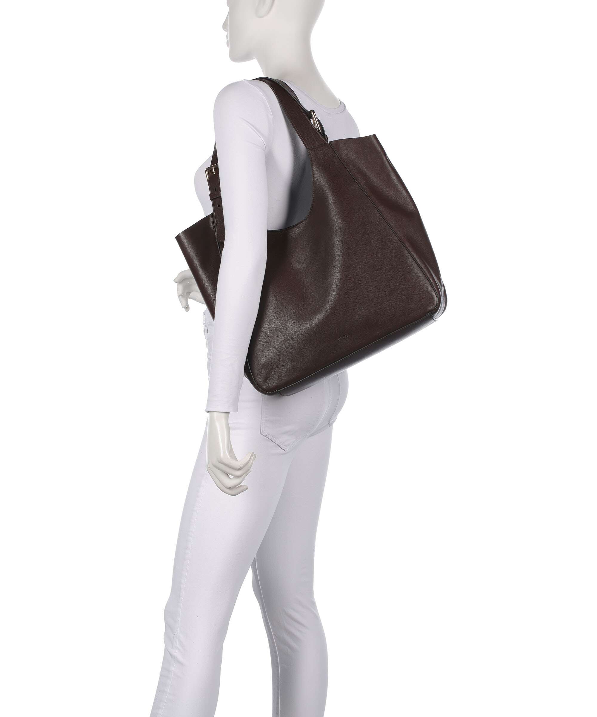 Furla Dora L Tote bag dark cioccolato
