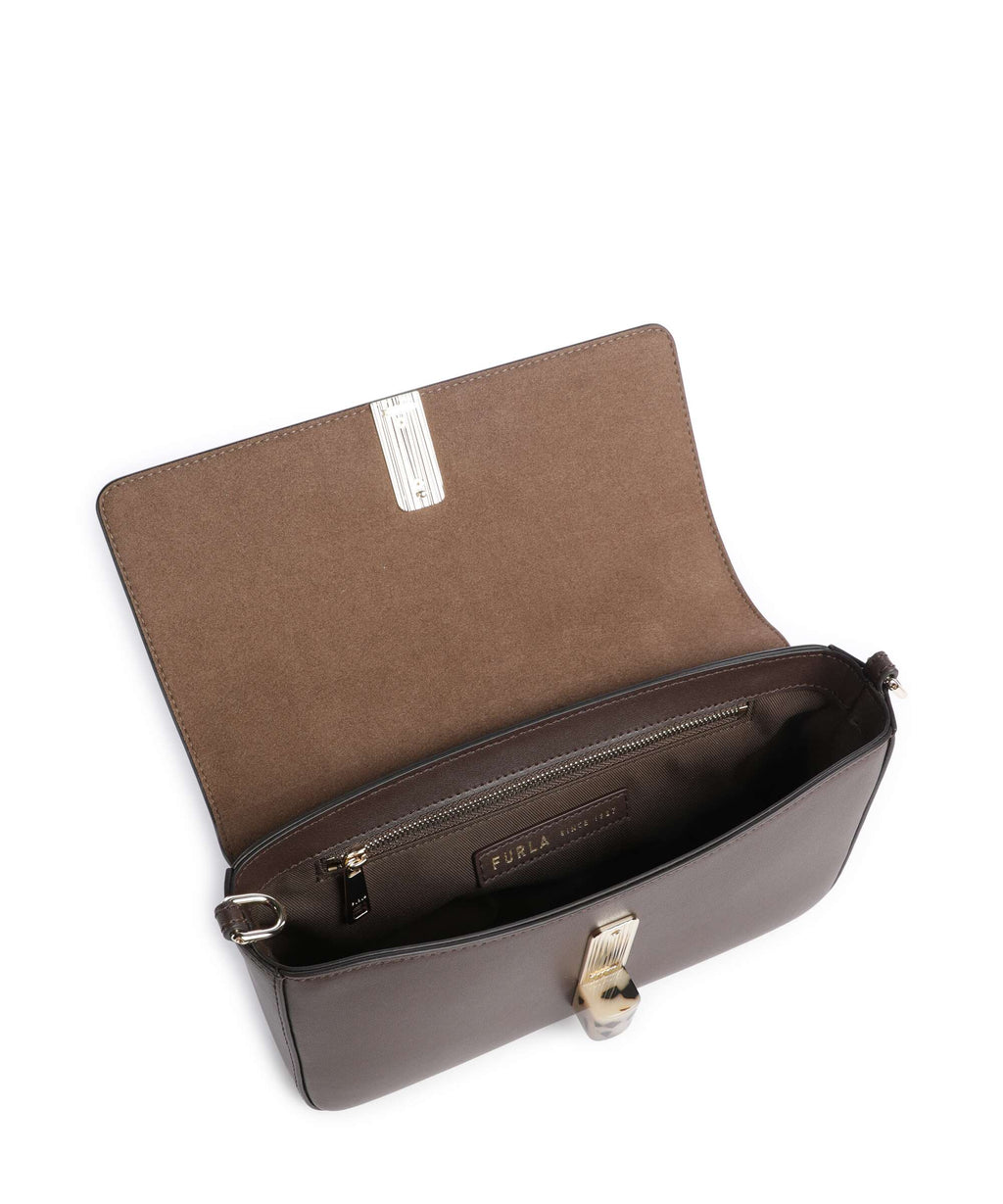 Furla Iride S Crossbody bag cioccolato