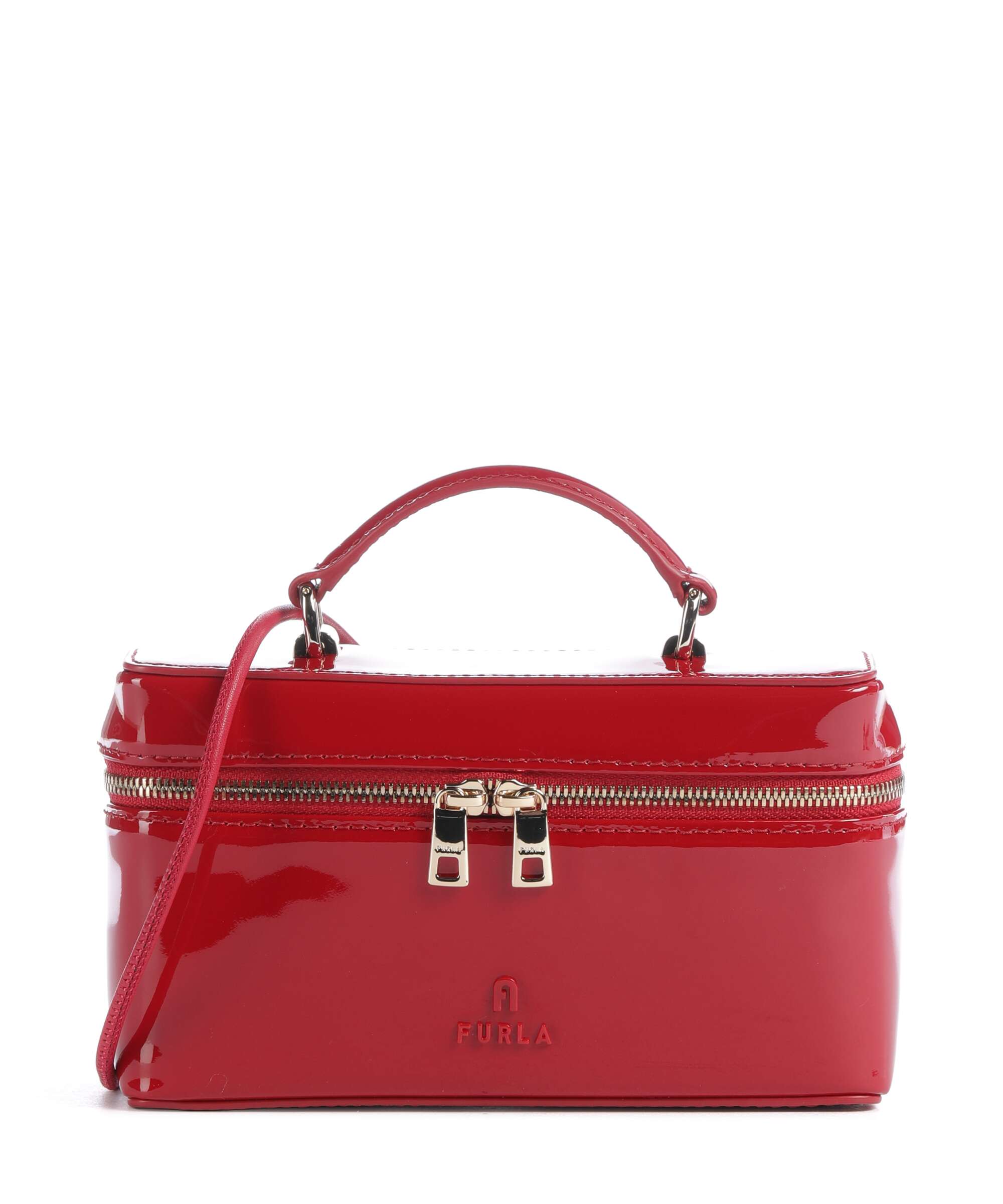 Furla Camelia Micro Crossbody bag rosso