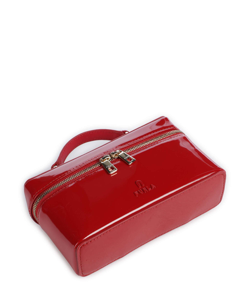 Furla Camelia Micro Crossbody bag rosso