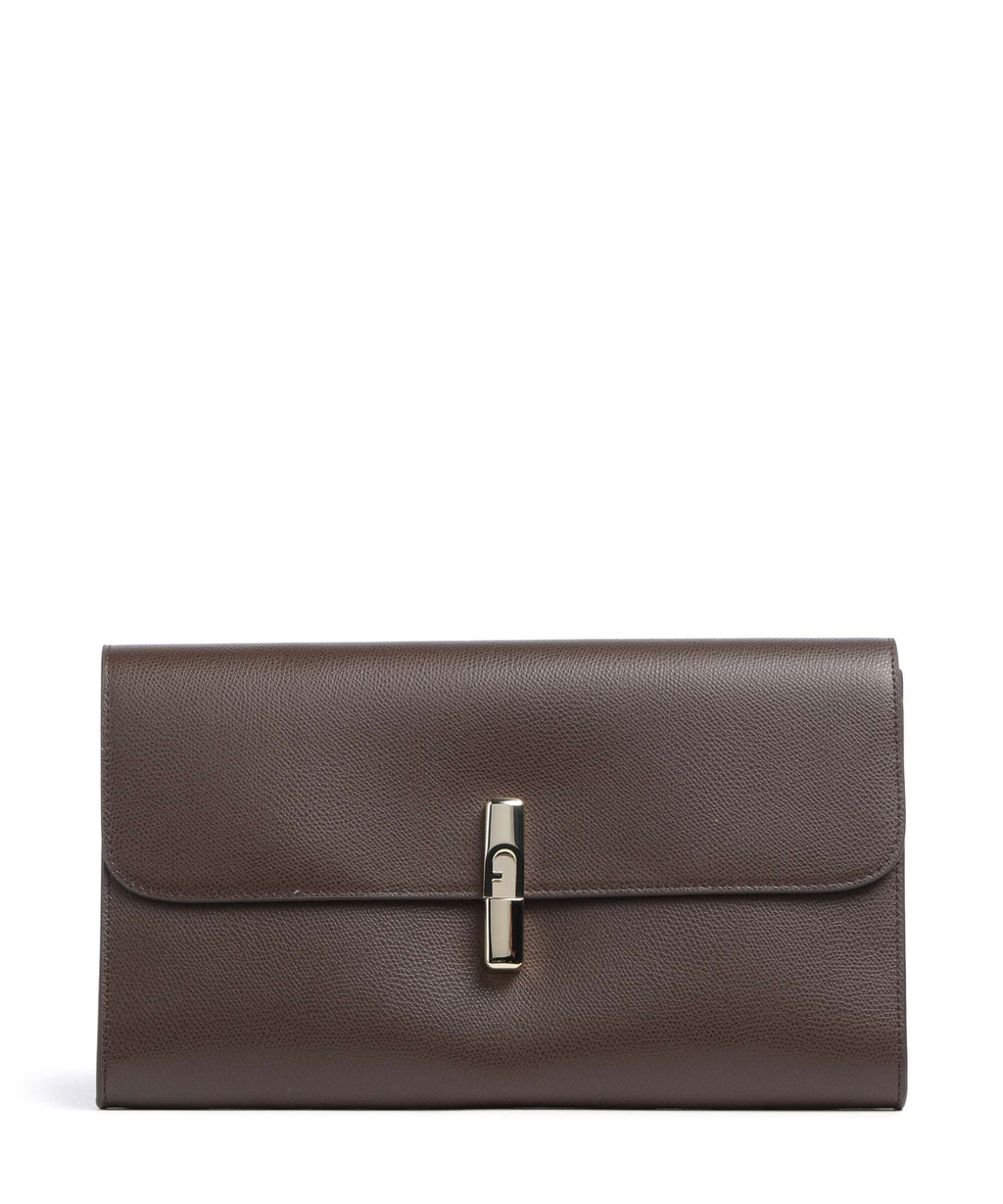 Furla Iride Clutch bag espresso