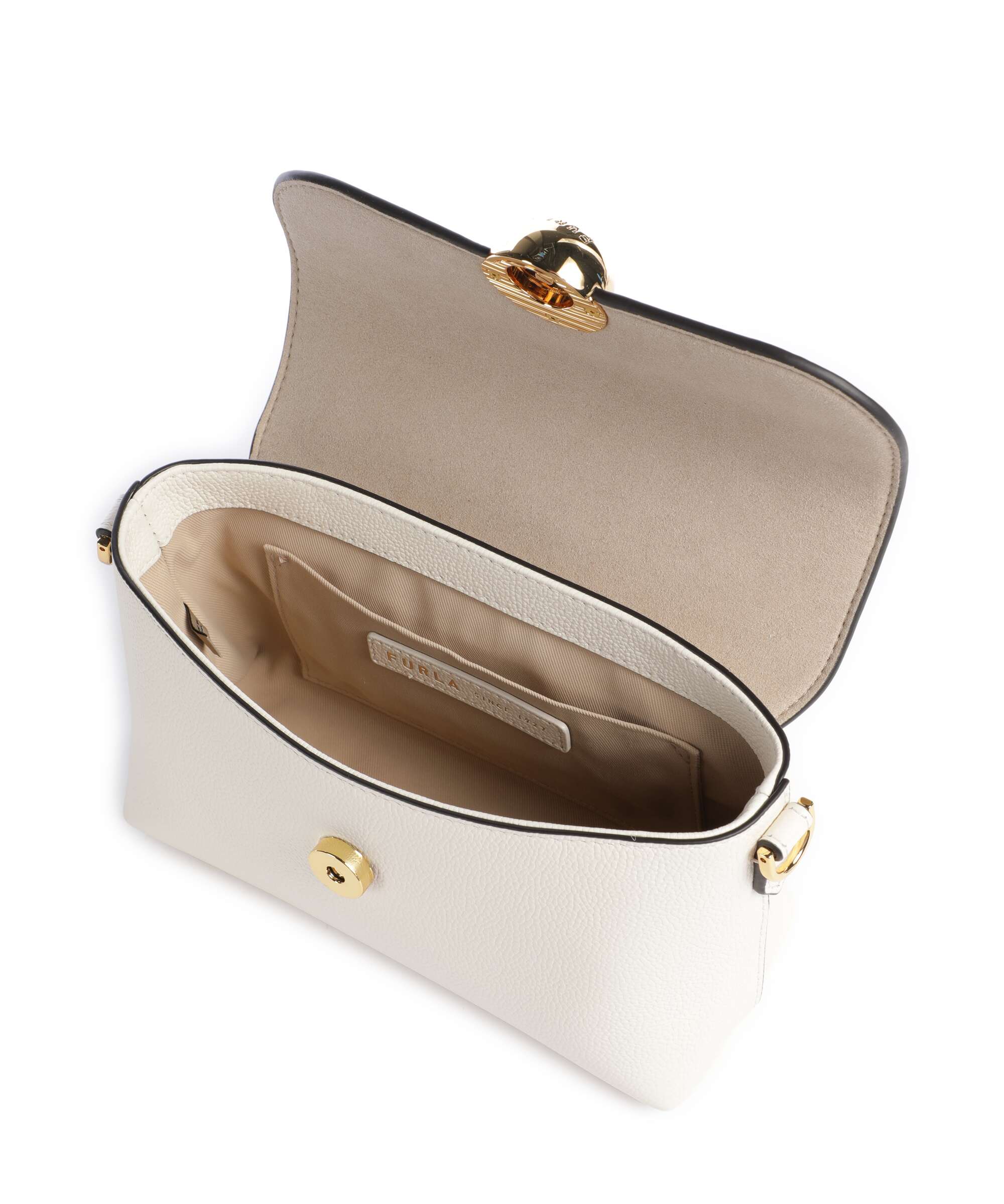 Furla Moonlight Mini Handbag panna