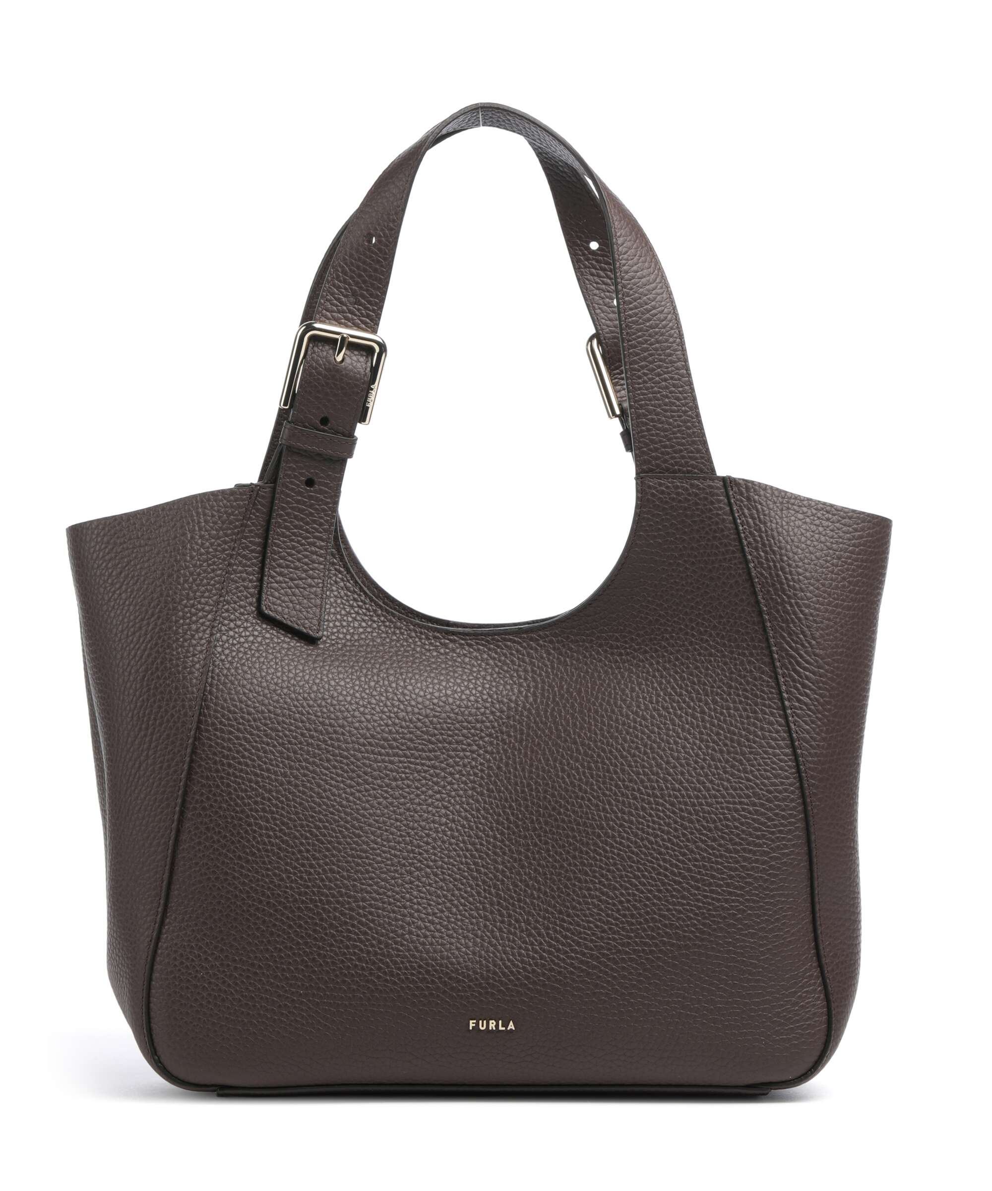 Furla Dora M Tote bag cioccolato