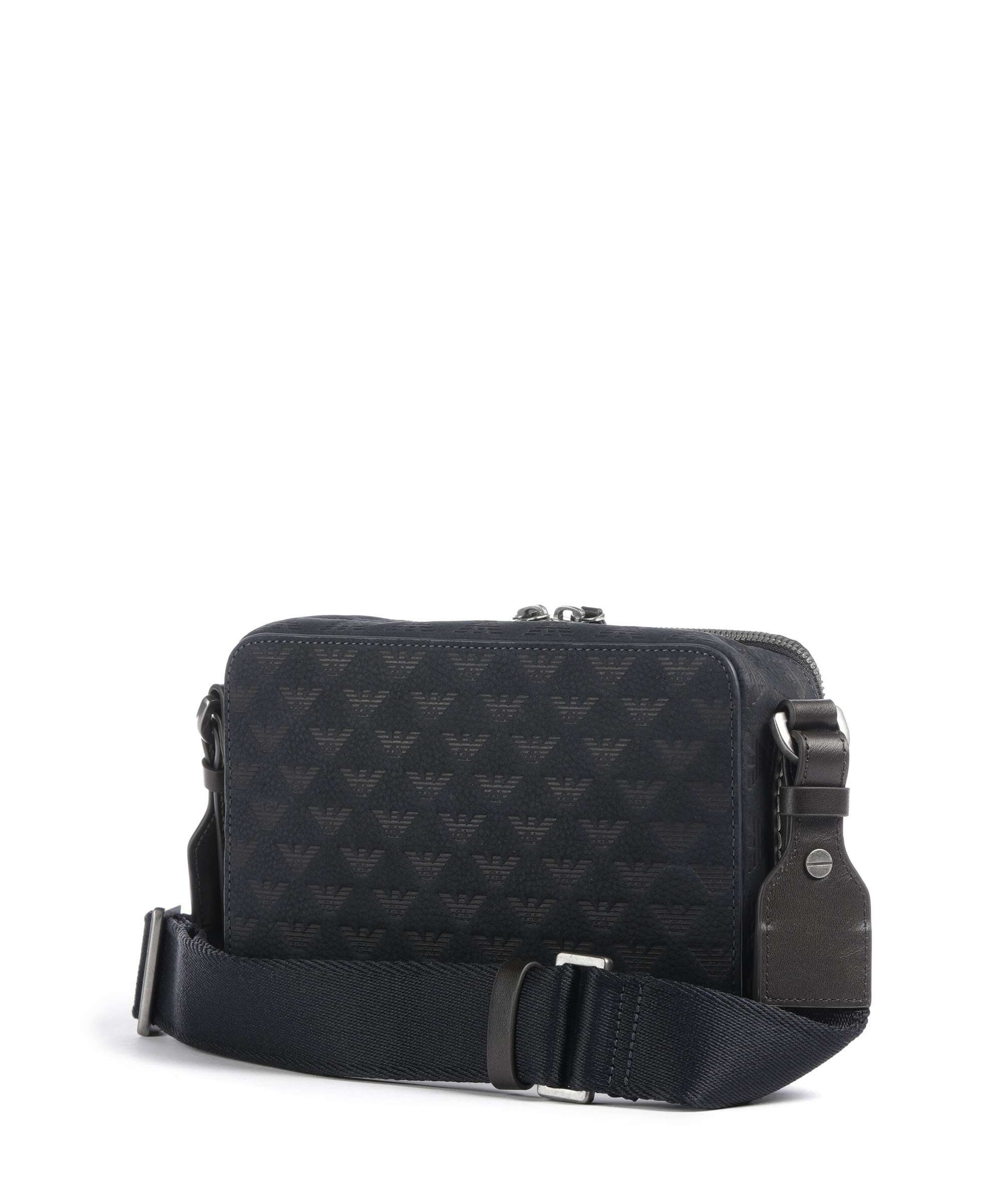 Emporio Armani Special Minorca Crossbody bag dark navy