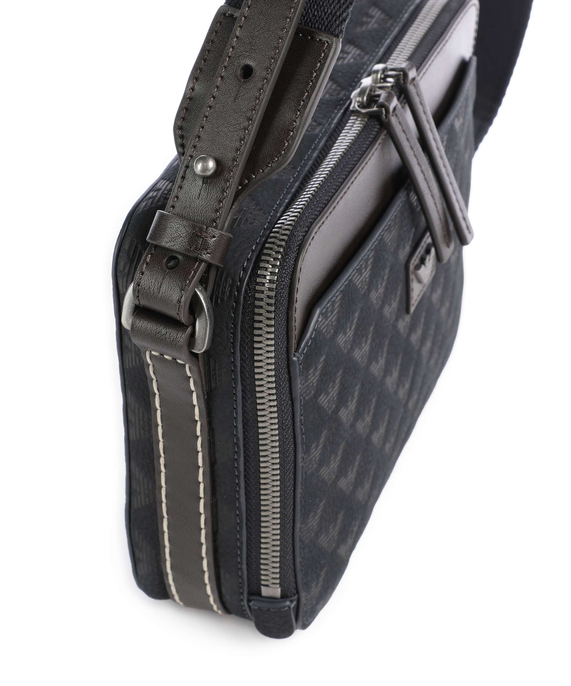 Emporio Armani Special Minorca Crossbody bag dark navy