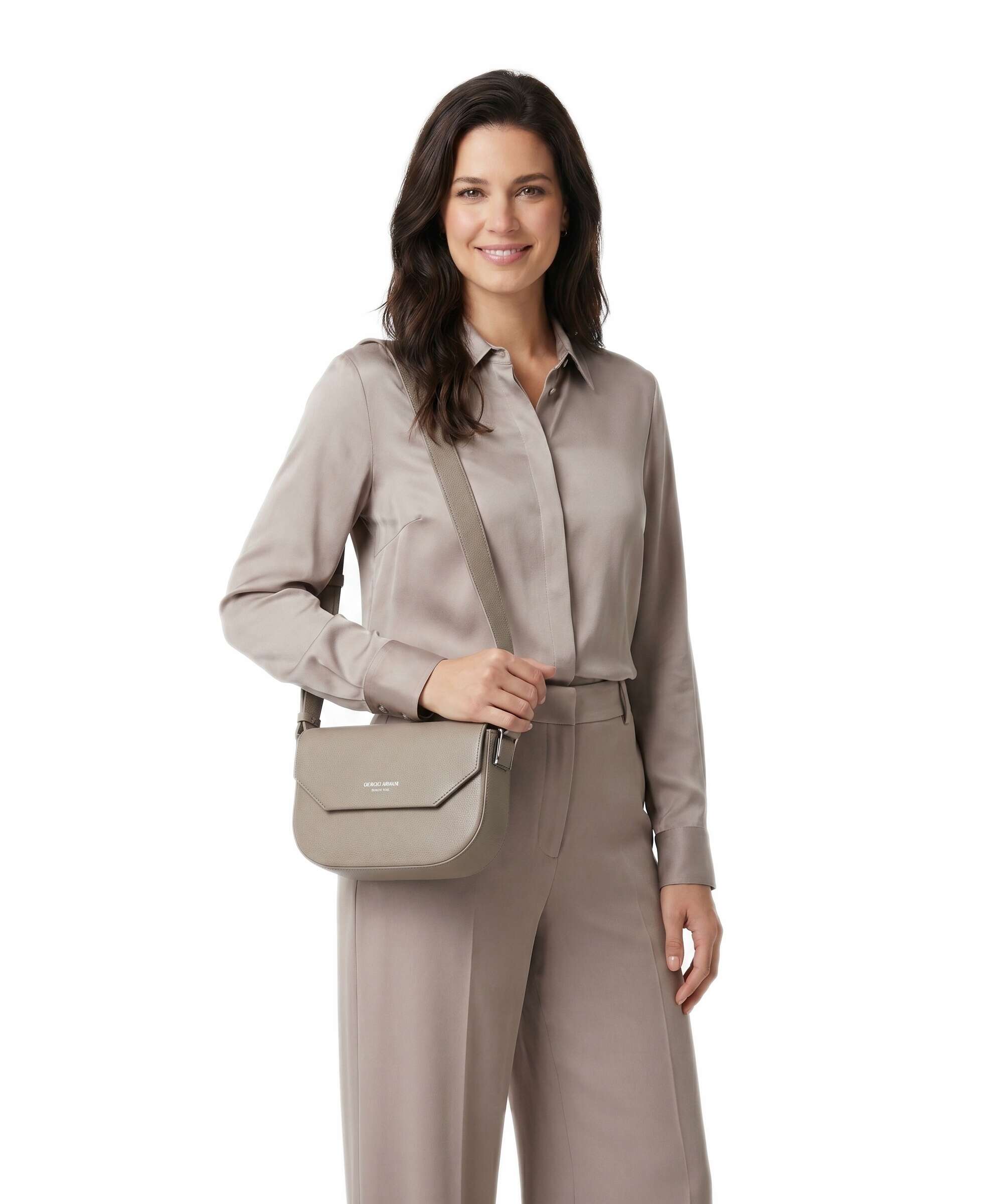 Emporio Armani 24/7 Mini Crossbody bag creta
