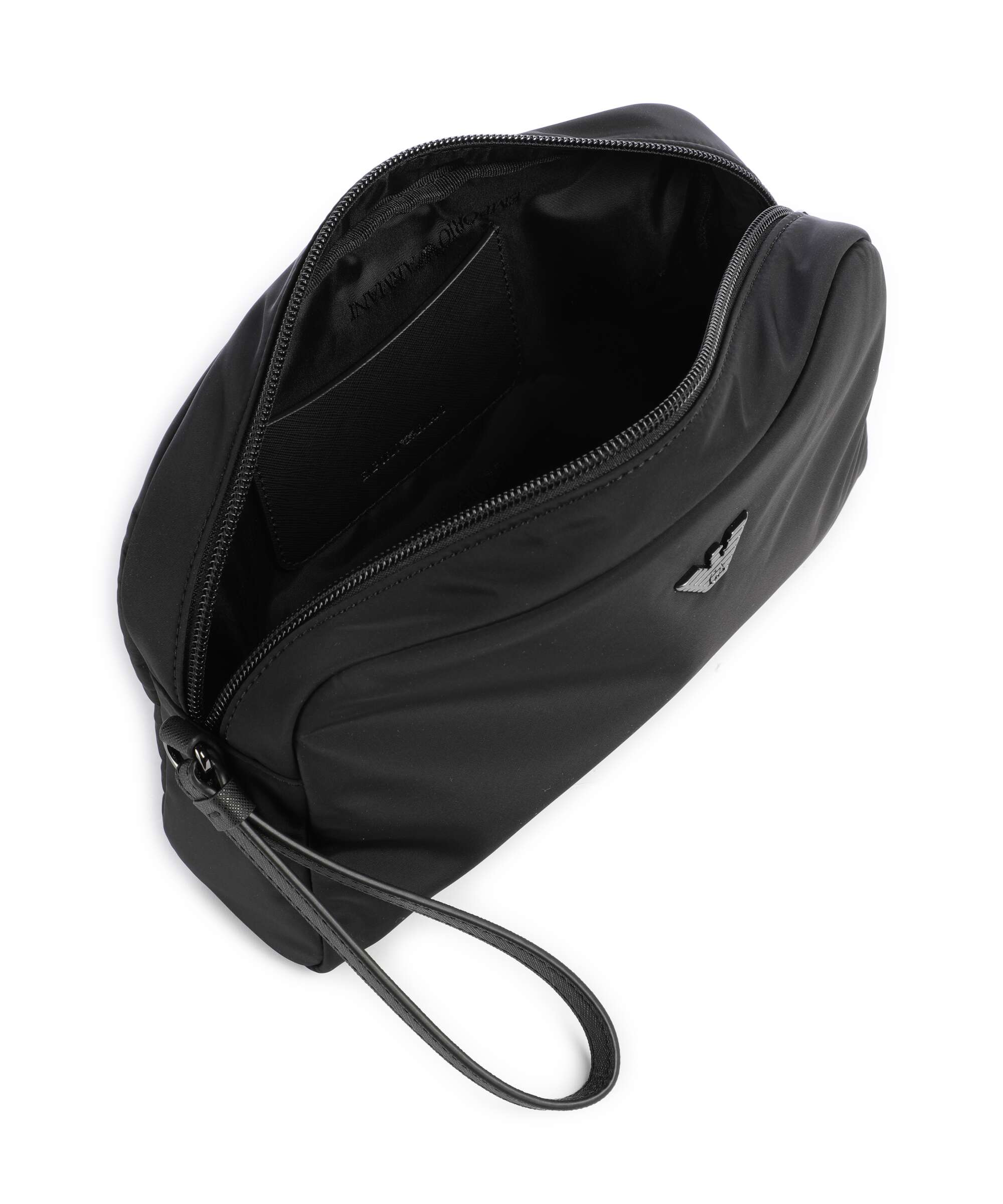 Emporio Armani Nylon Recycled Toiletry bag black beauty