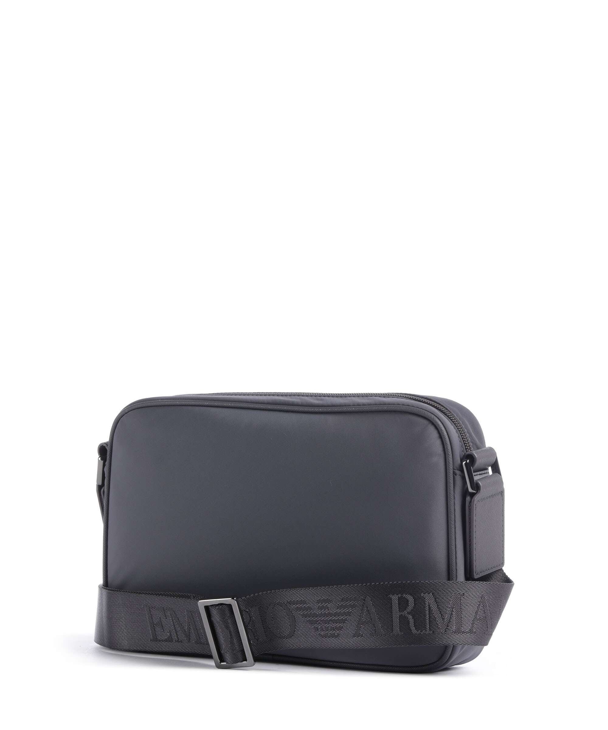 Emporio Armani Nylon Recycled Crossbody bag grey