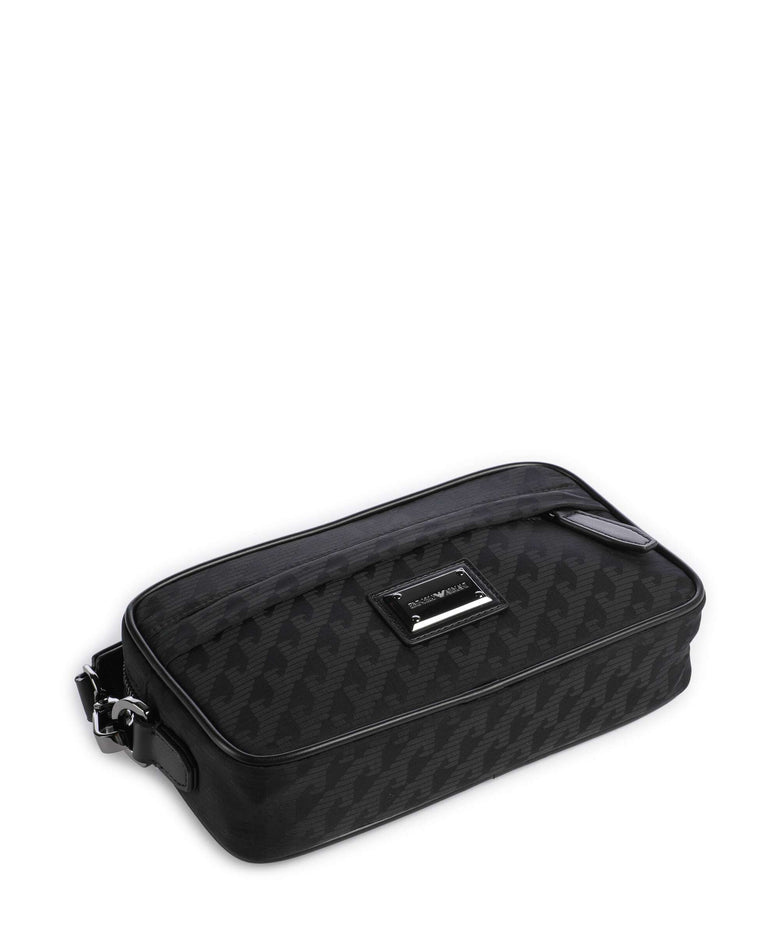 Emporio Armani Eagle All Over Toiletry bag black beauty