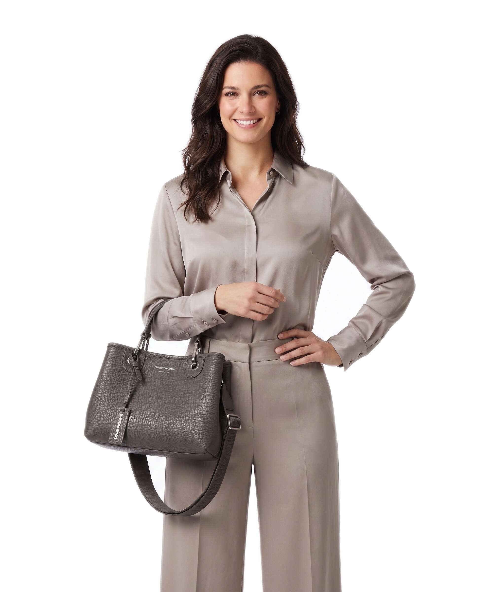 Emporio Armani My EA S Handbag dark smoke/foliage