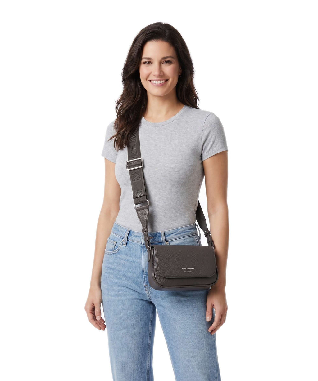 Emporio Armani Lilly Crossbody bag dark smoke/foliage