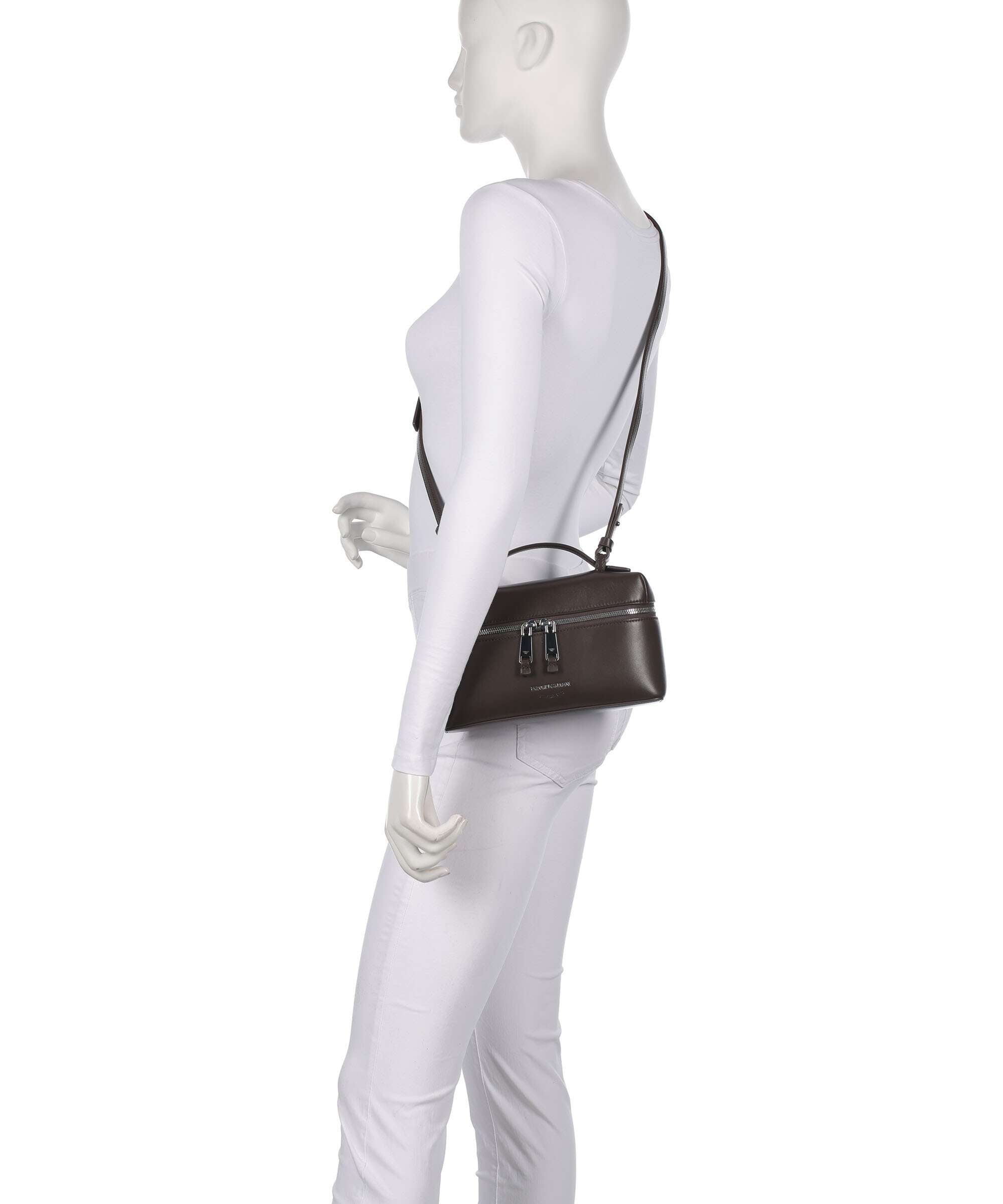 Emporio Armani Lilly Crossbody bag dark smoke