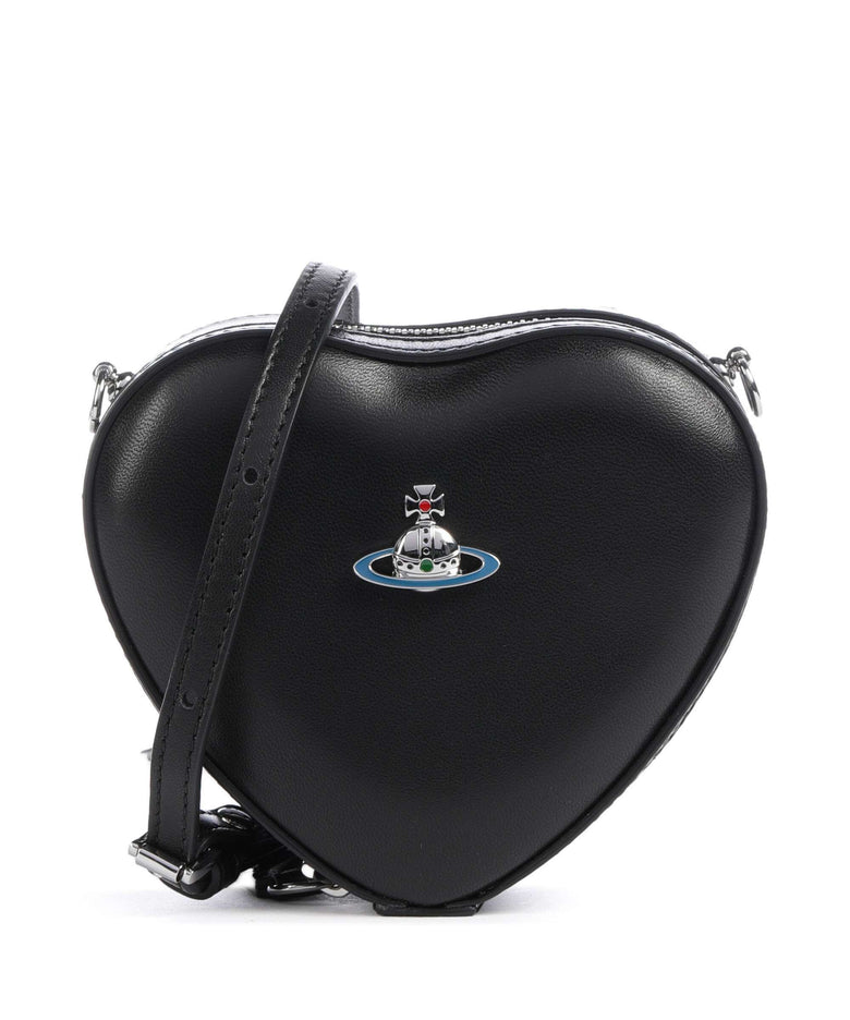 Vivienne Westwood Heart Nappa Mini Crossbody bag black