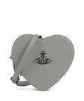 Vivienne Westwood Louise Heart Re-Vegan Grain Crossbody bag green