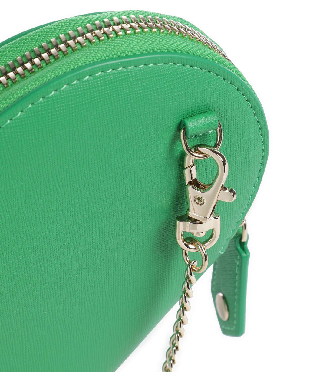 Vivienne Westwood Heart Saffiano Biogreen Crossbody bag bright green