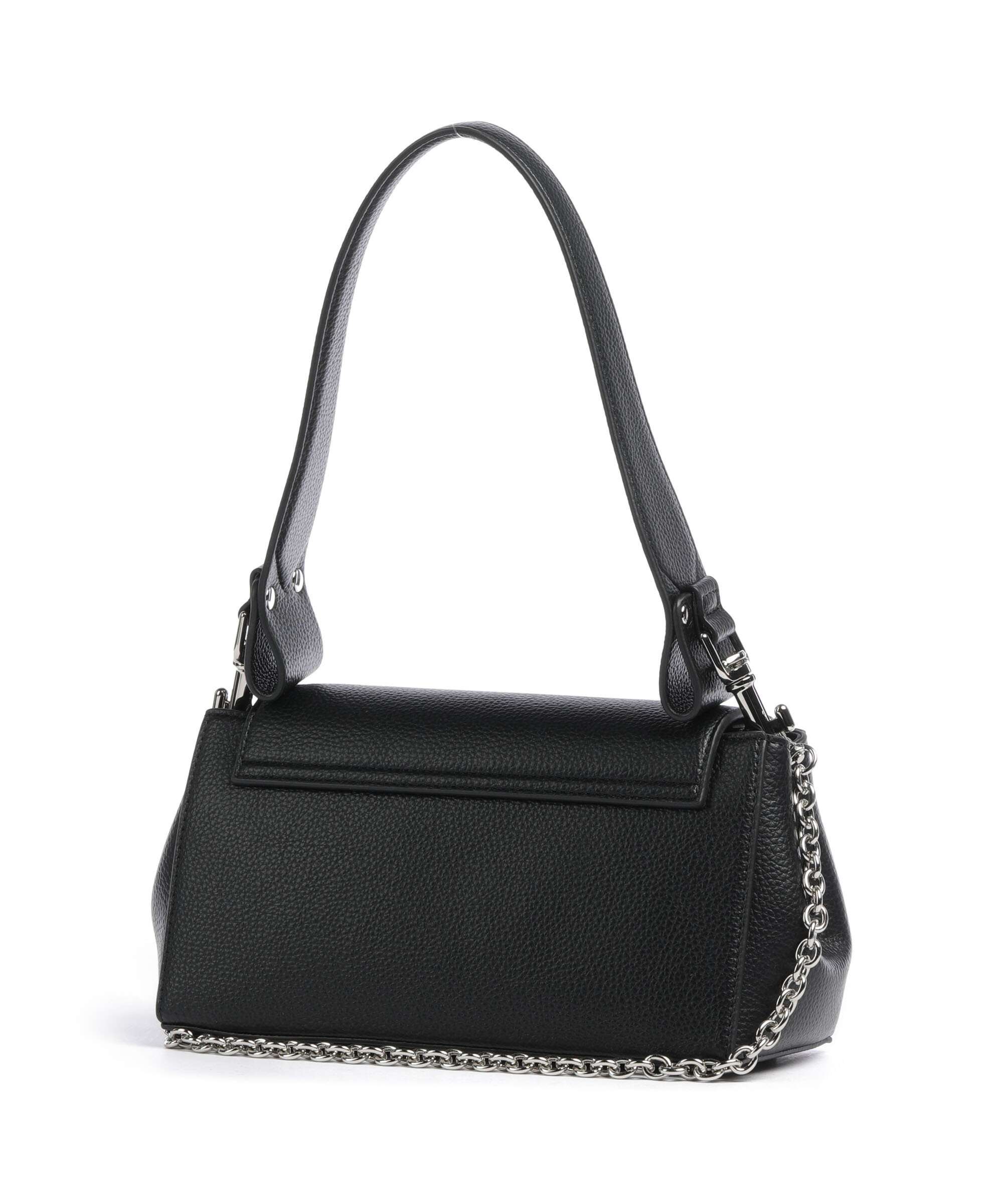 Vivienne Westwood Hazel Re-Vegan Grain Medium Shoulder bag black