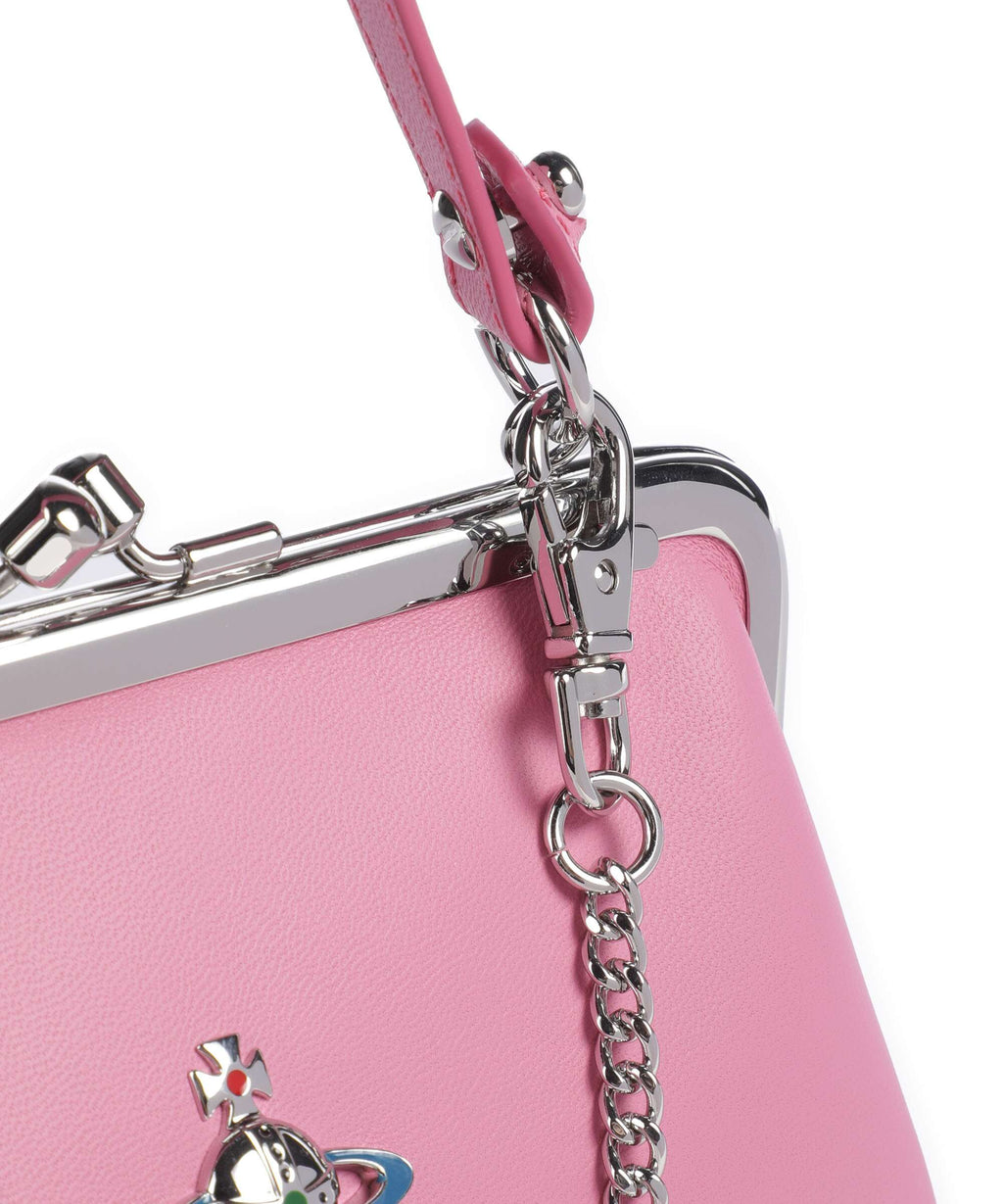 Vivienne Westwood Granny Frame Nappa Crossbody bag pink