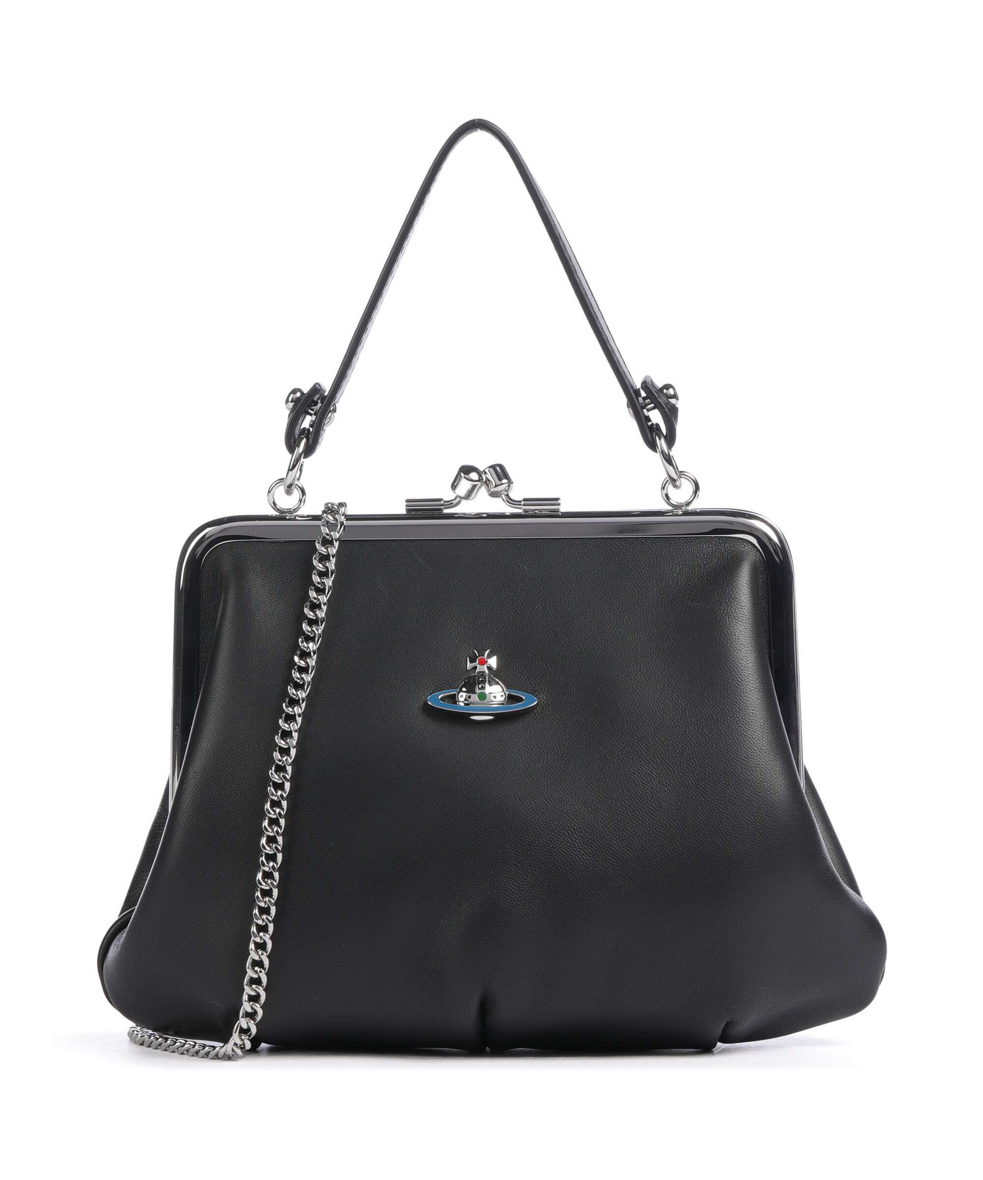 Vivienne Westwood Granny Frame Nappa Crossbody bag black