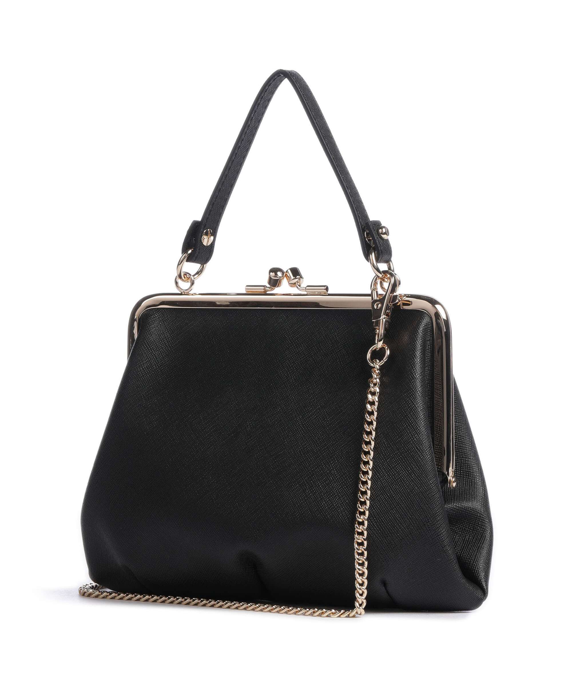 Vivienne Westwood Granny Frame Saffiano Crossbody bag black