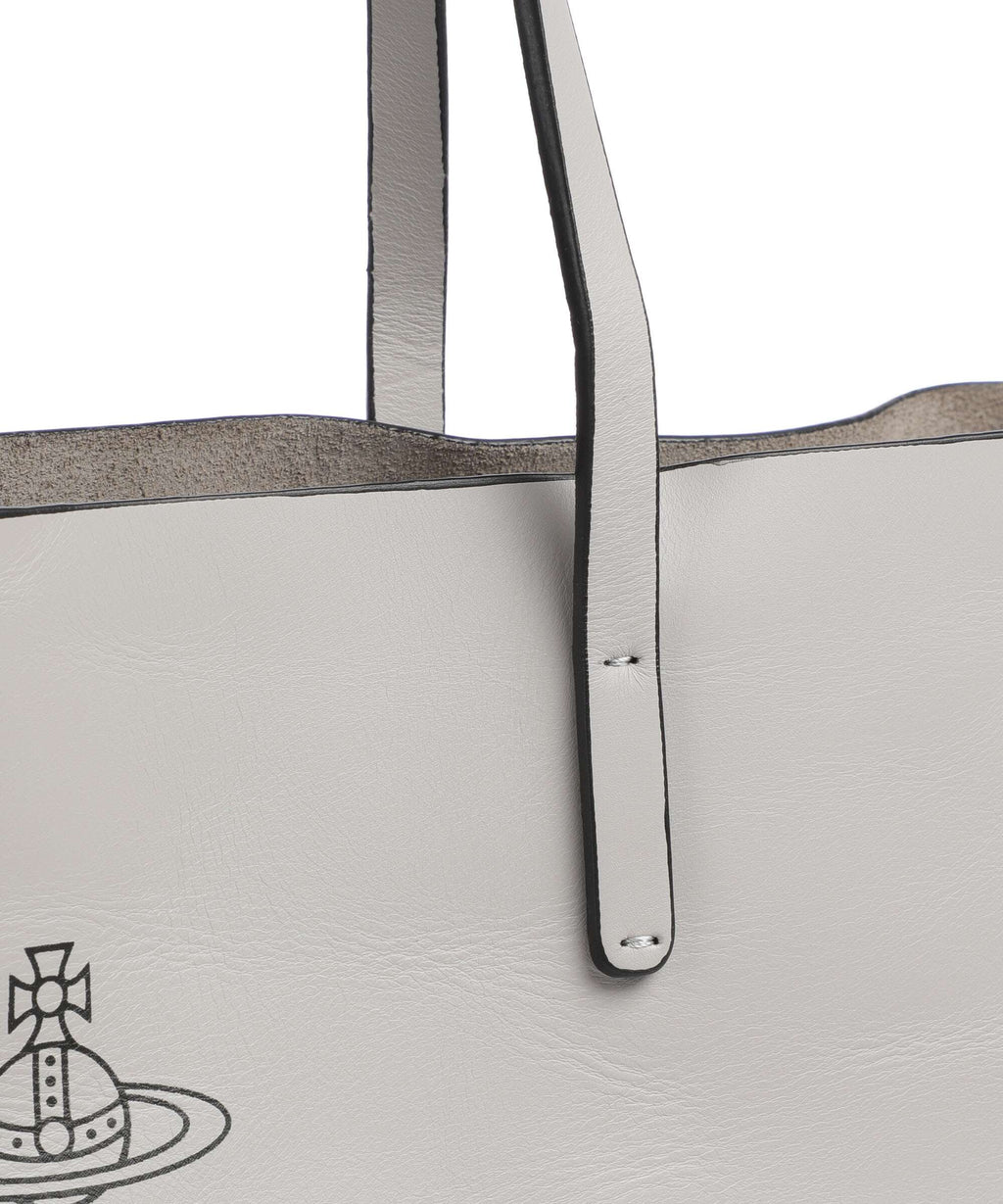 Vivienne Westwood Studio Print Tote bag grey/black