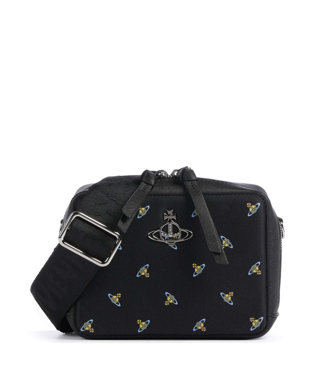 Vivienne Westwood Melih Neoprene Printed Crossbody bag black