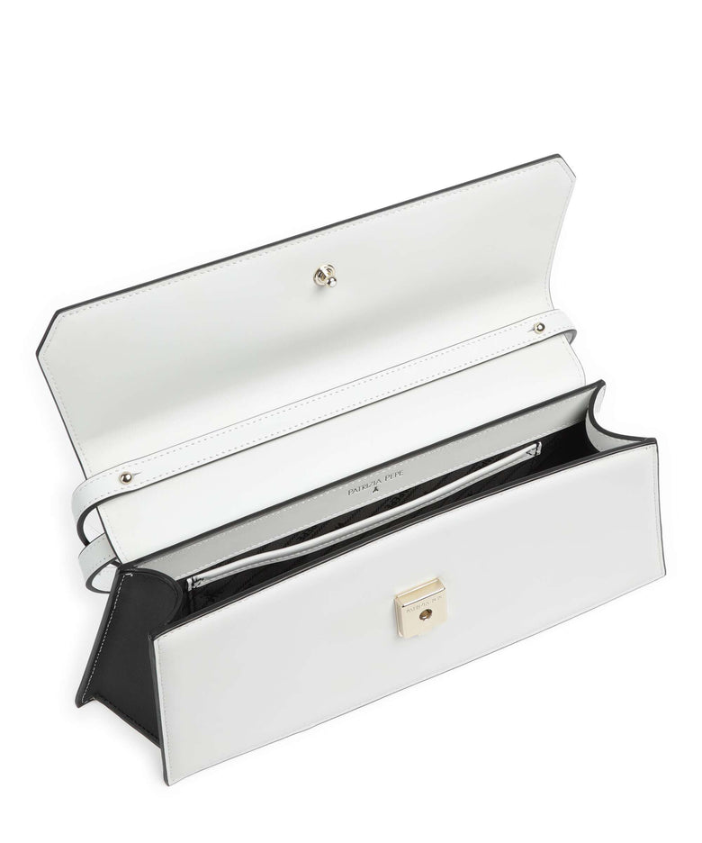 Patrizia Pepe Astral Shoulder bag white/black