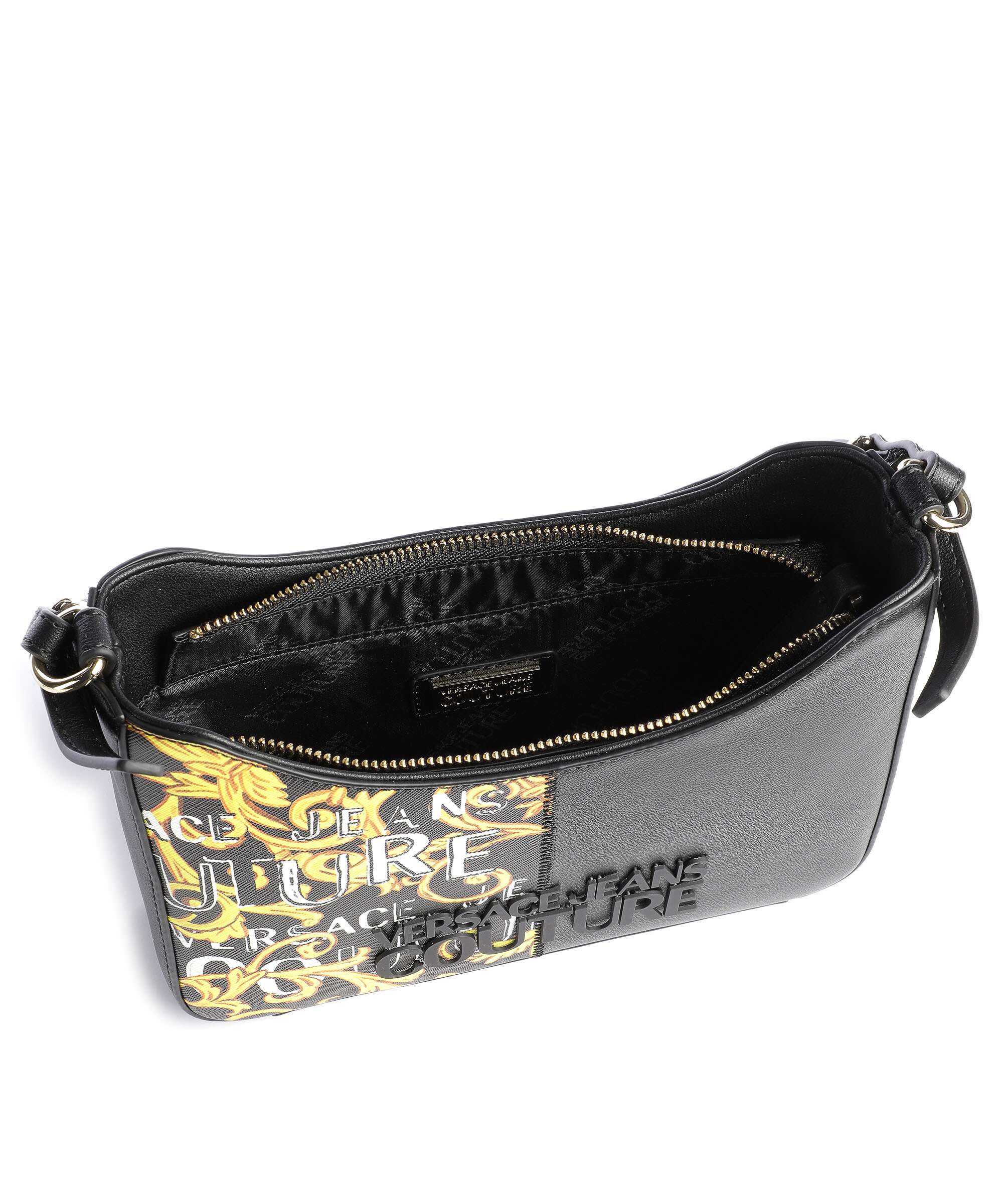 Versace Jeans Couture Rock Cut Shoulder bag black/gold
