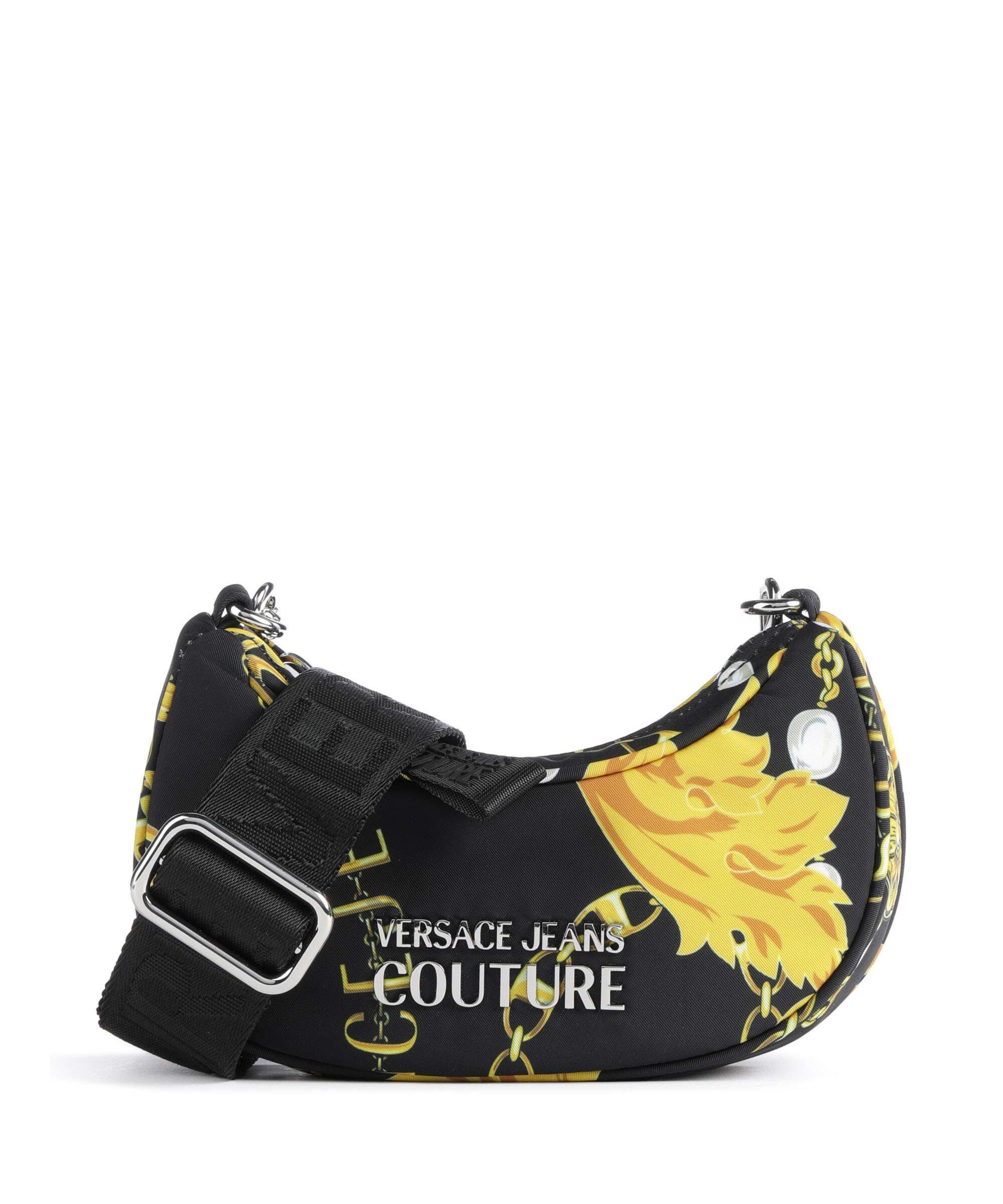 Versace Jeans Couture Sporty Logo Crossbody bag black/gold