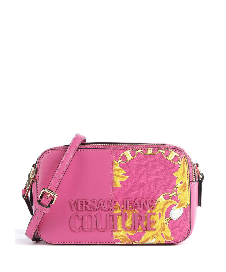 Versace Jeans Couture Rock Cut Crossbody bag crimson/gold