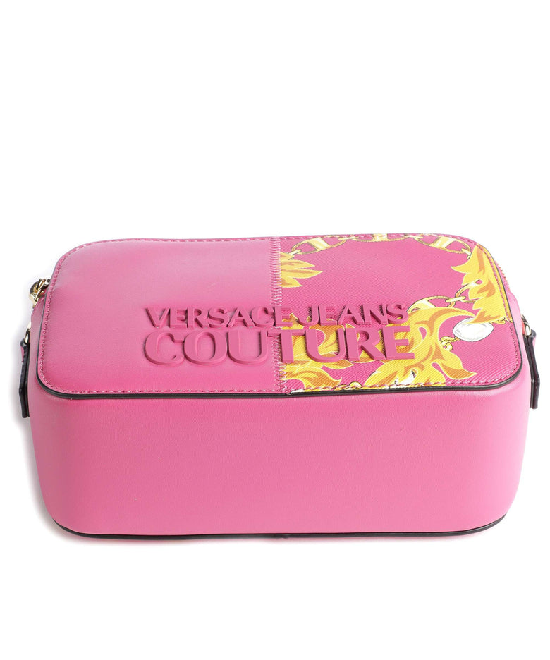 Versace Jeans Couture Rock Cut Crossbody bag crimson/gold