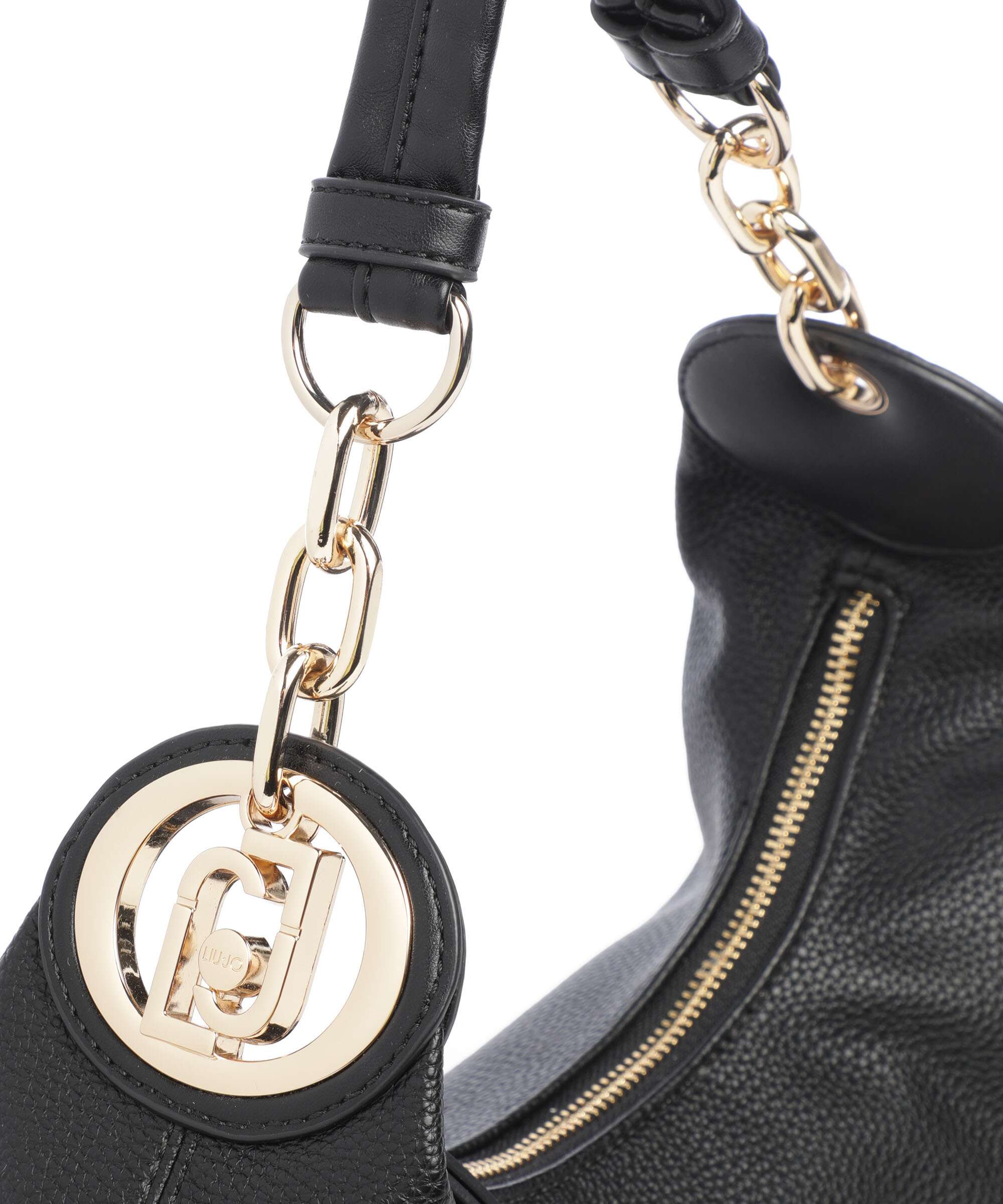 Liu Jo Faiza S Hobo bag nero/brass gold
