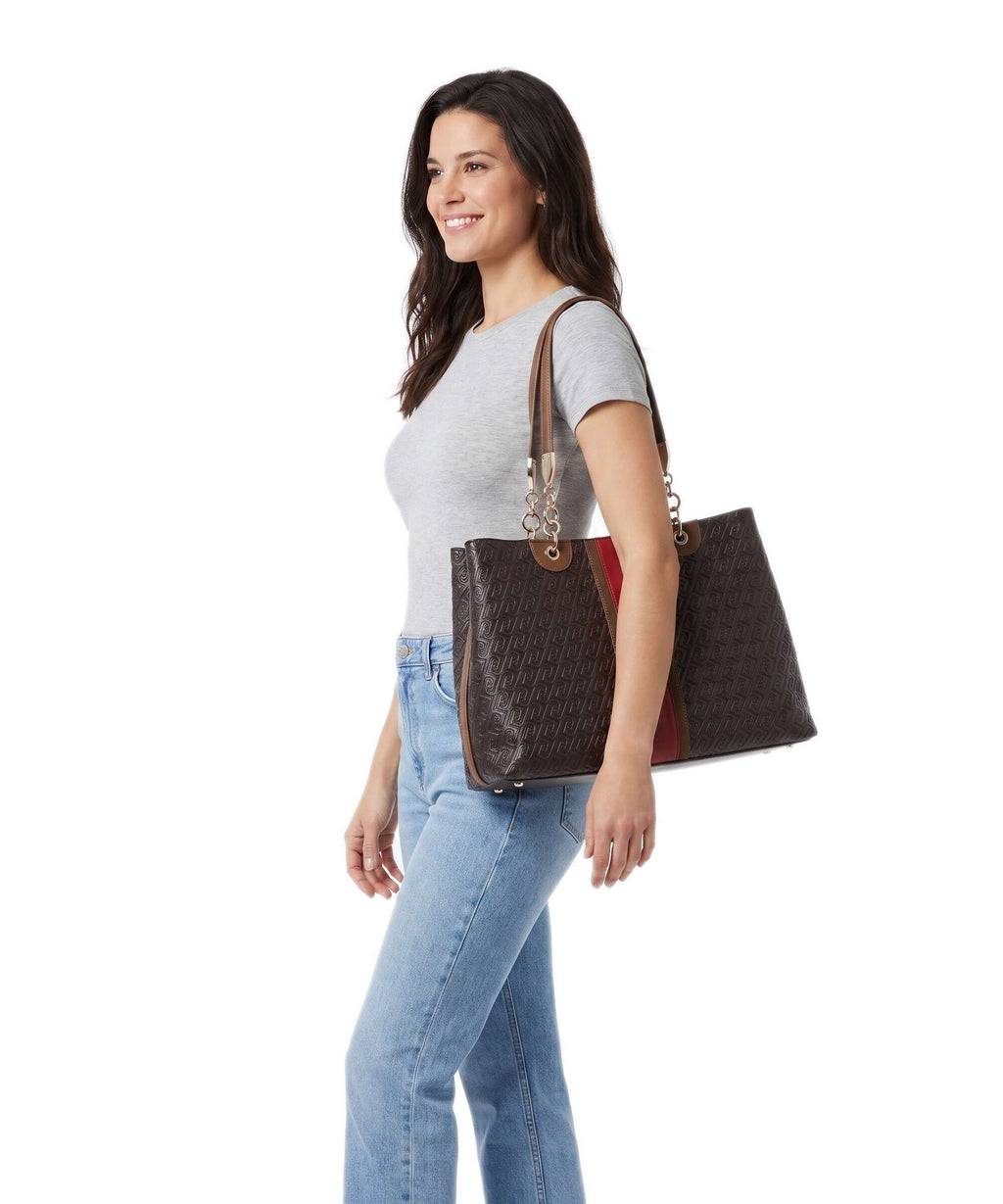 Liu Jo Ematite M Tote bag deep brown