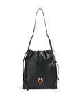 Pinko Classic Slouchy Bucket bag nero/antique gold