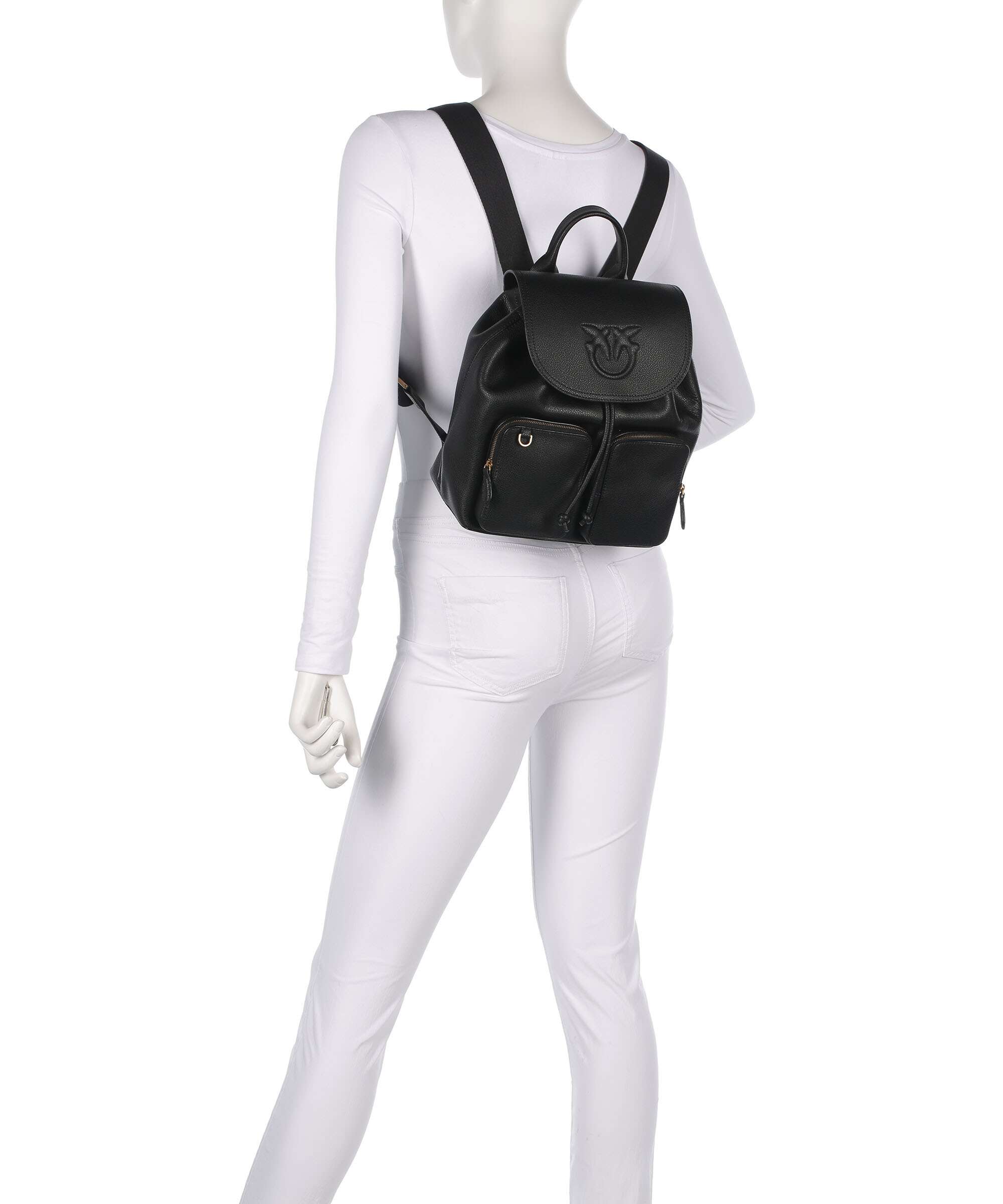 Pinko Carrie Backpack nero/antique gold