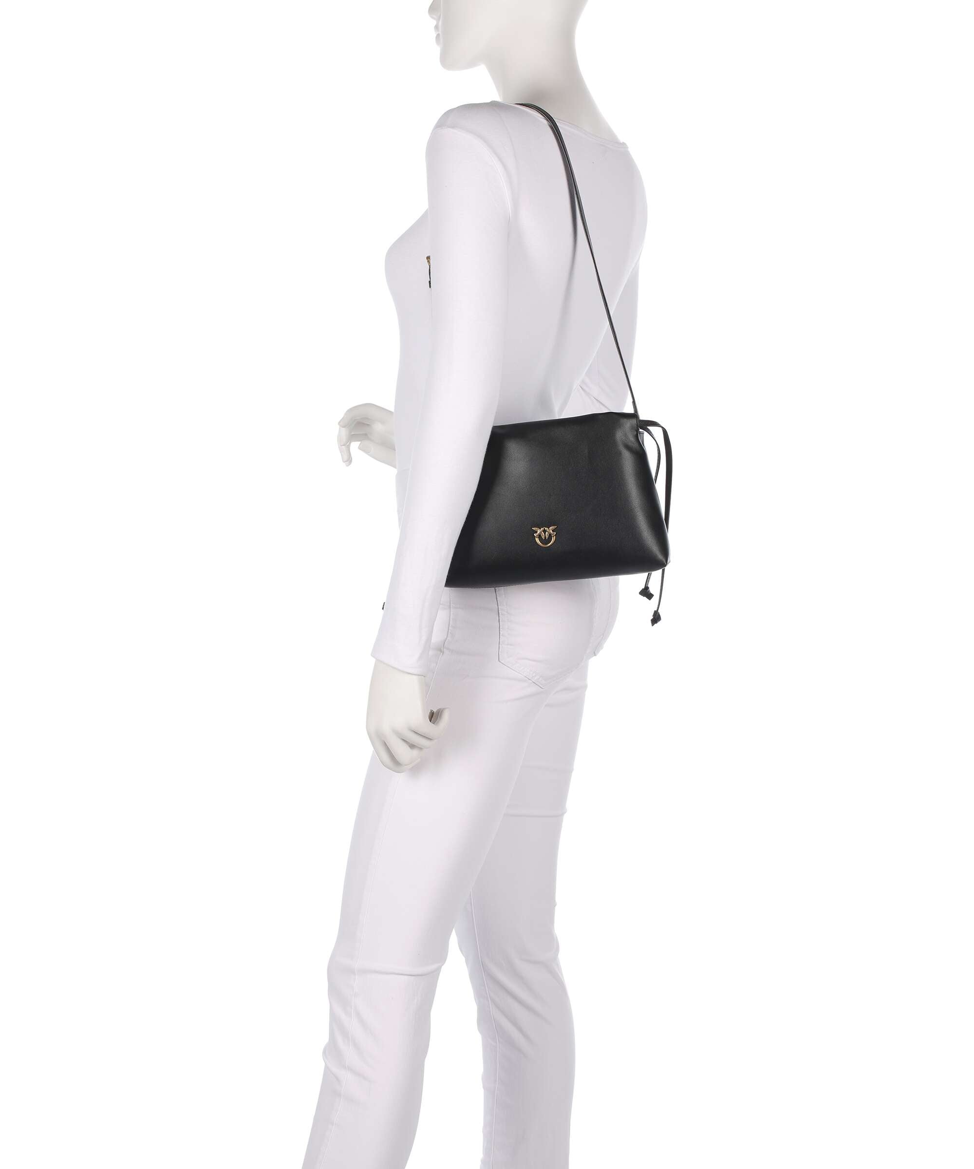 Pinko Mini Crossbody bag nero/antique gold