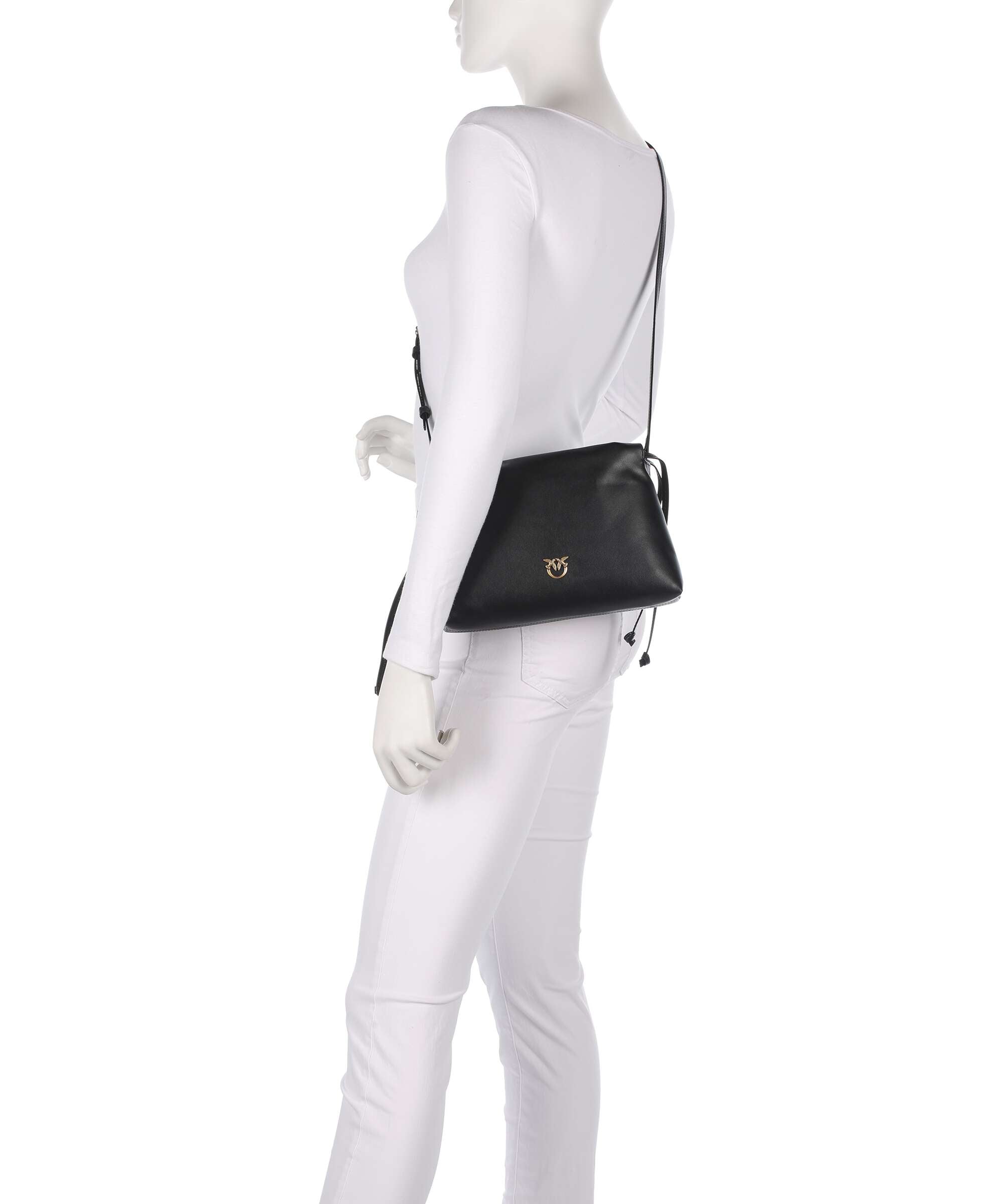 Pinko Mini Crossbody bag nero/antique gold