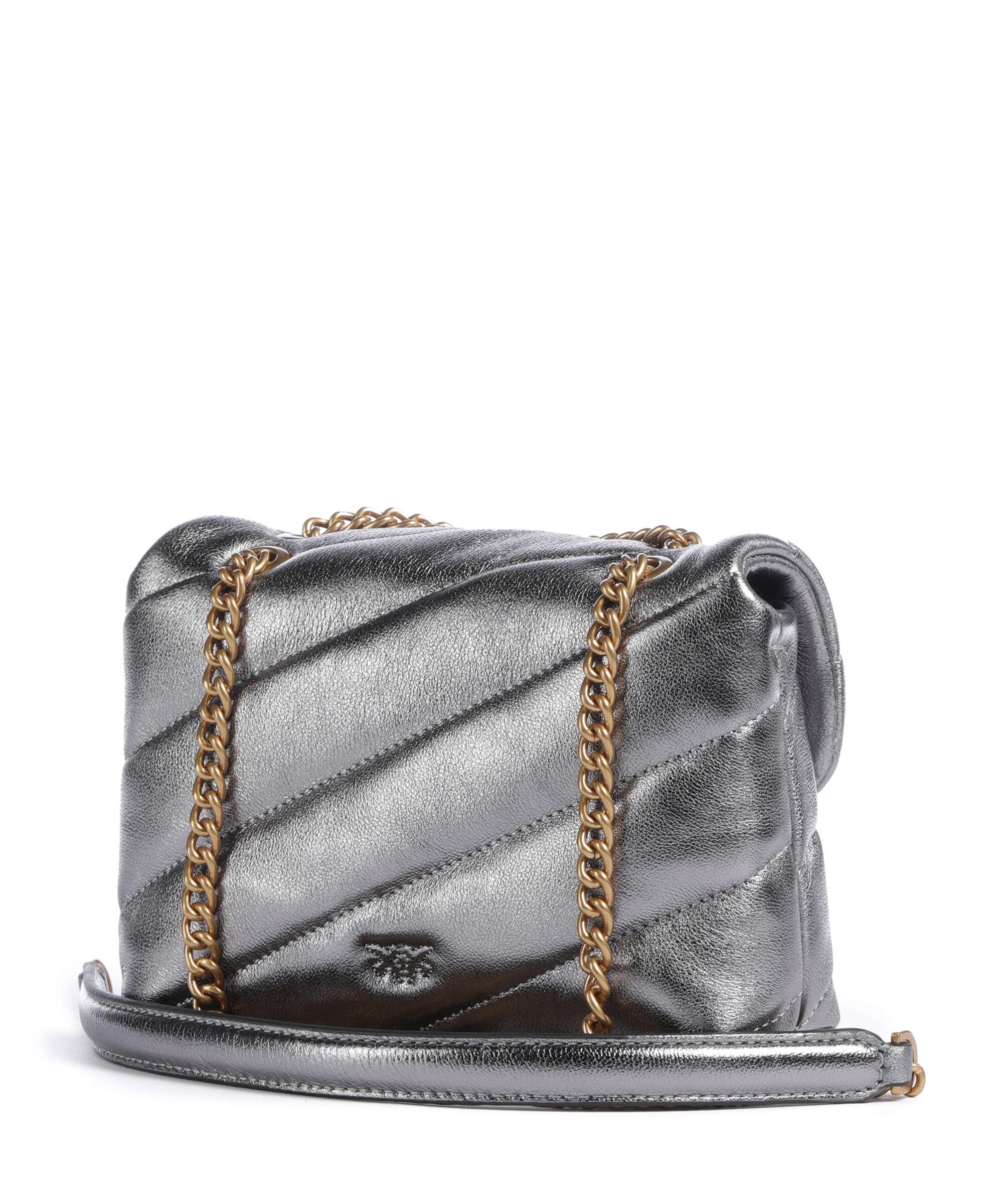 Pinko Love Puff Baby Shoulder bag antracite/antique gold