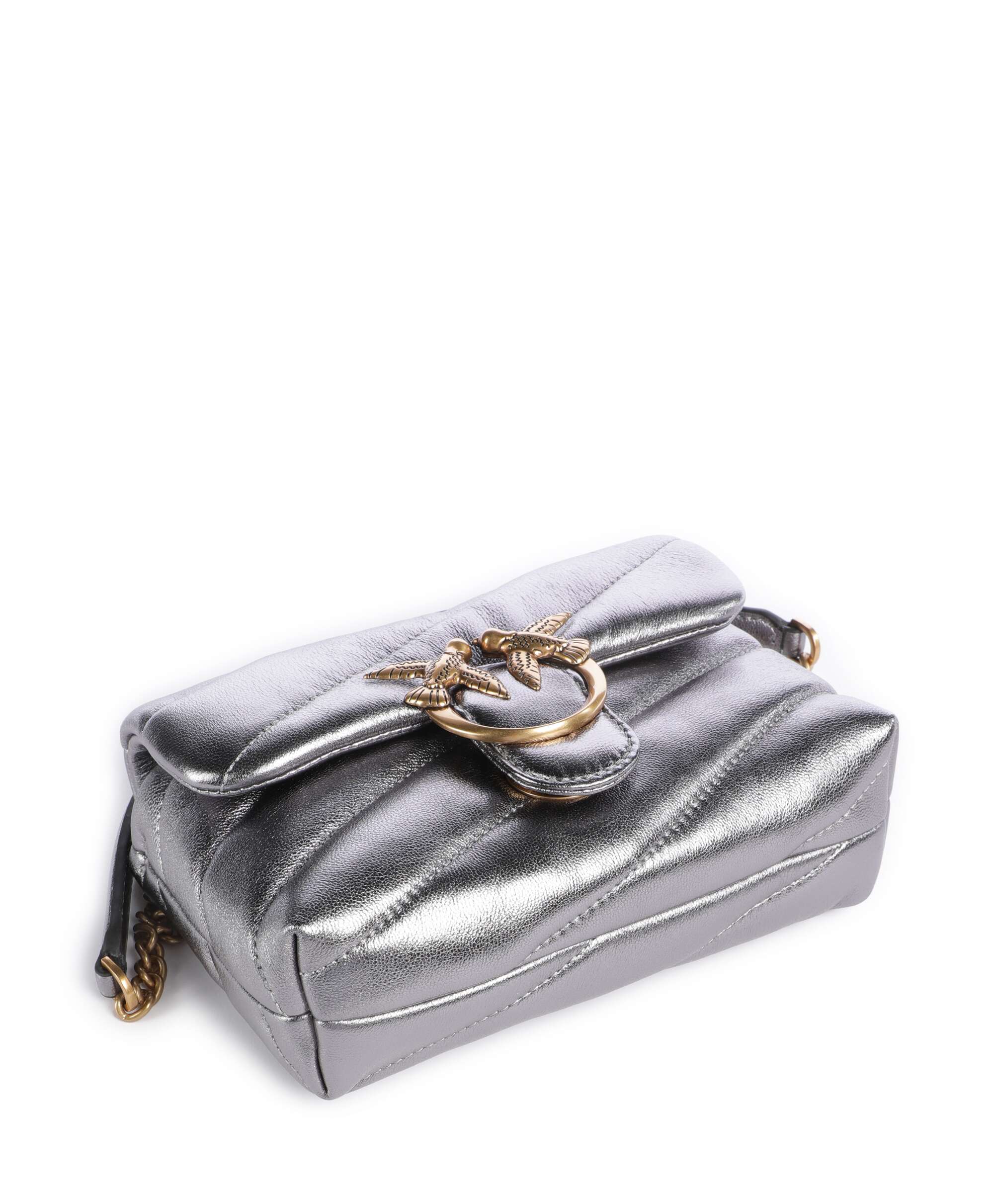 Pinko Love Puff Baby Shoulder bag antracite/antique gold