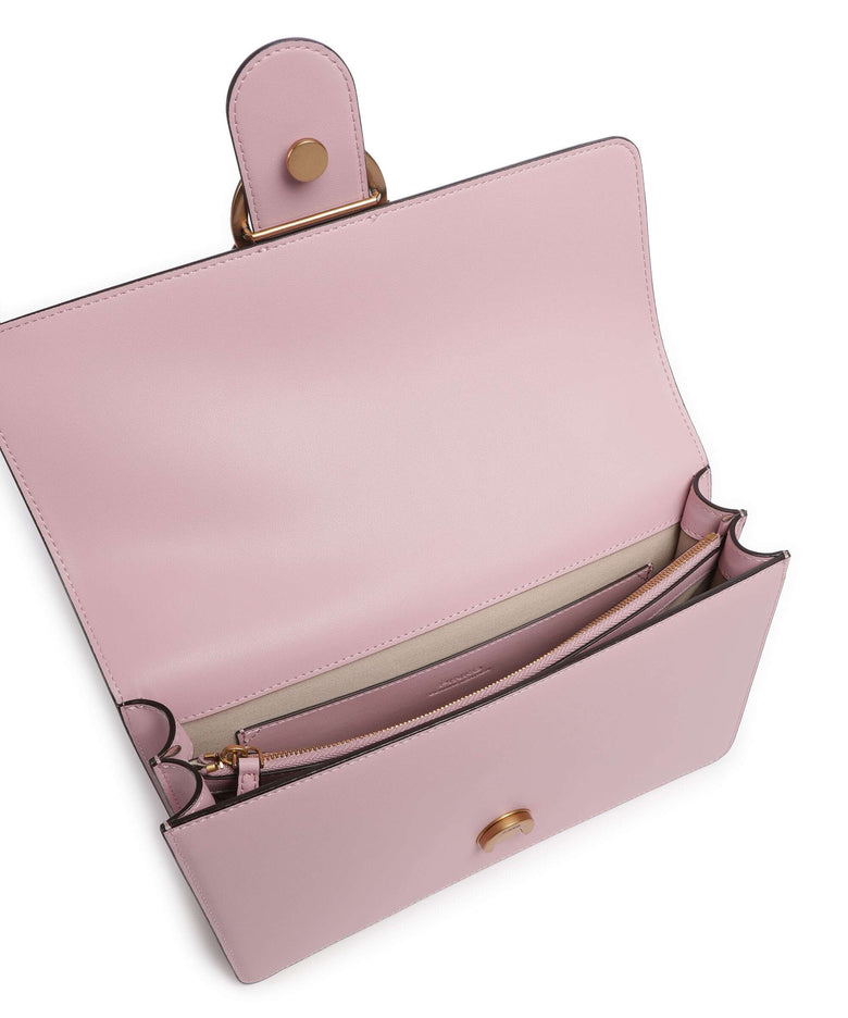 Pinko Love One Classic Crossbody bag rosa chiaro/antique gold