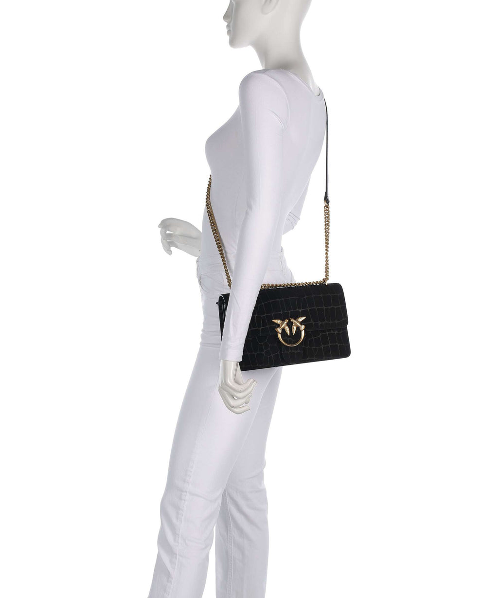 Pinko Love One Classic Shoulder bag nero/antique gold