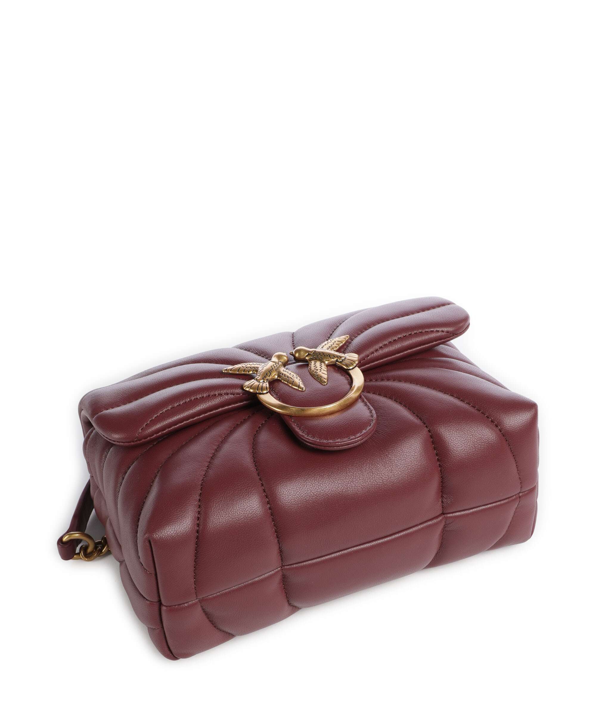 Pinko Love Puff Mini Shoulder bag ribes intenso/antique gold