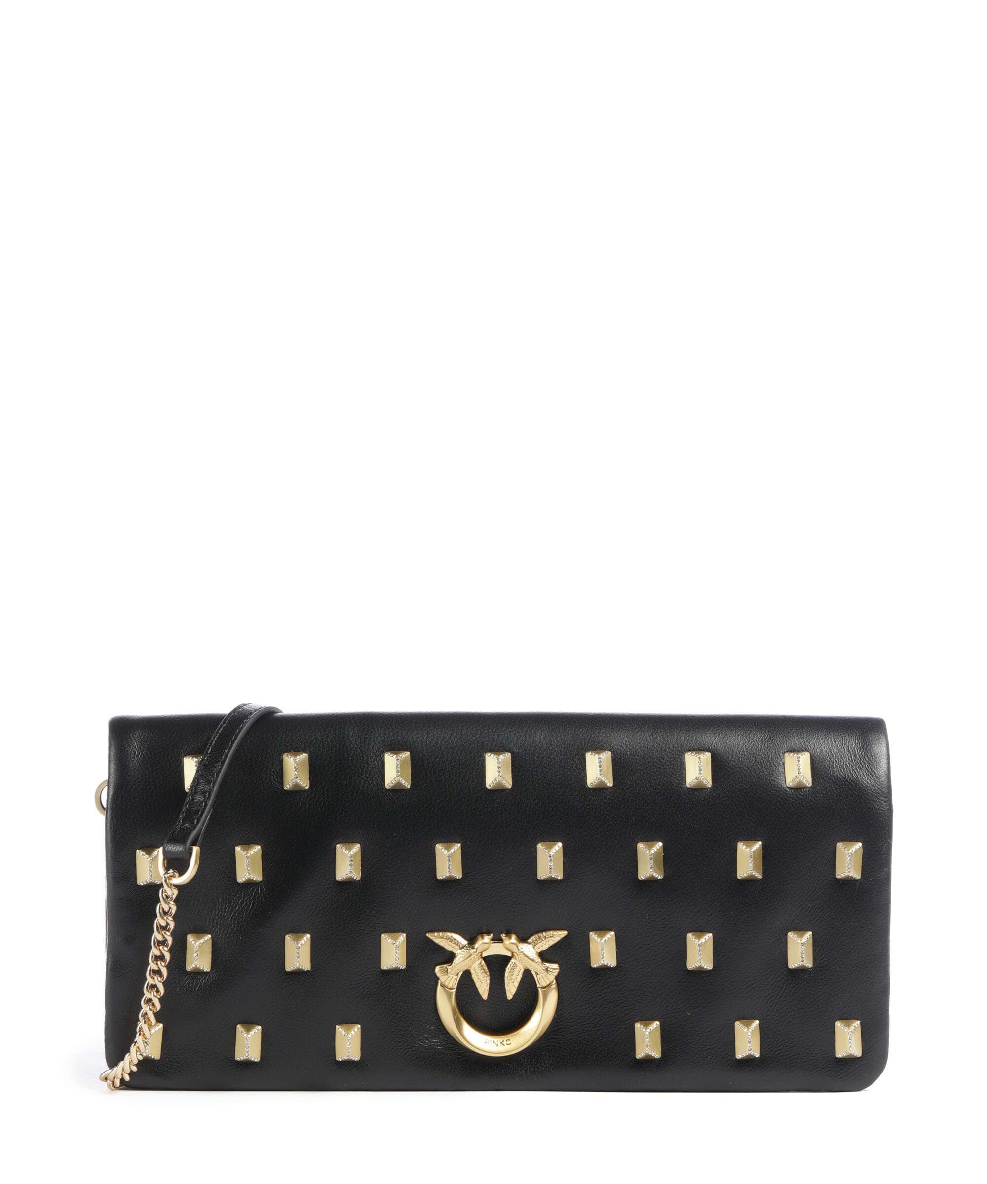 Pinko Click Soft Horizontal Classic Shoulder bag black/brushed gold