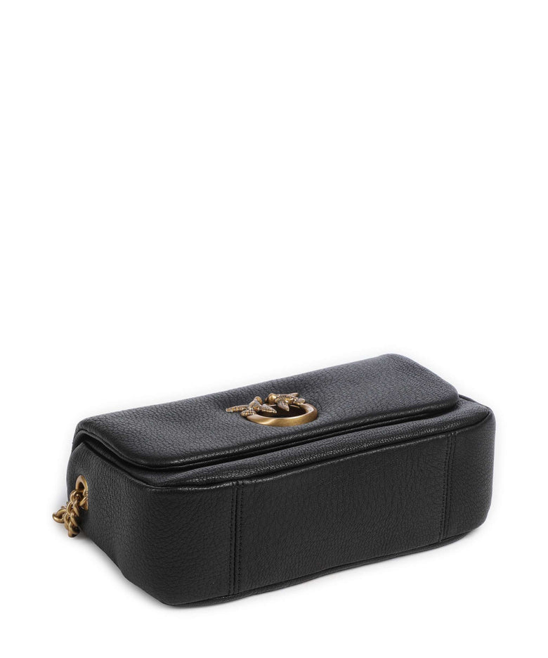 Pinko Click Soft Horizontal Chain Shoulder bag nero/antique gold