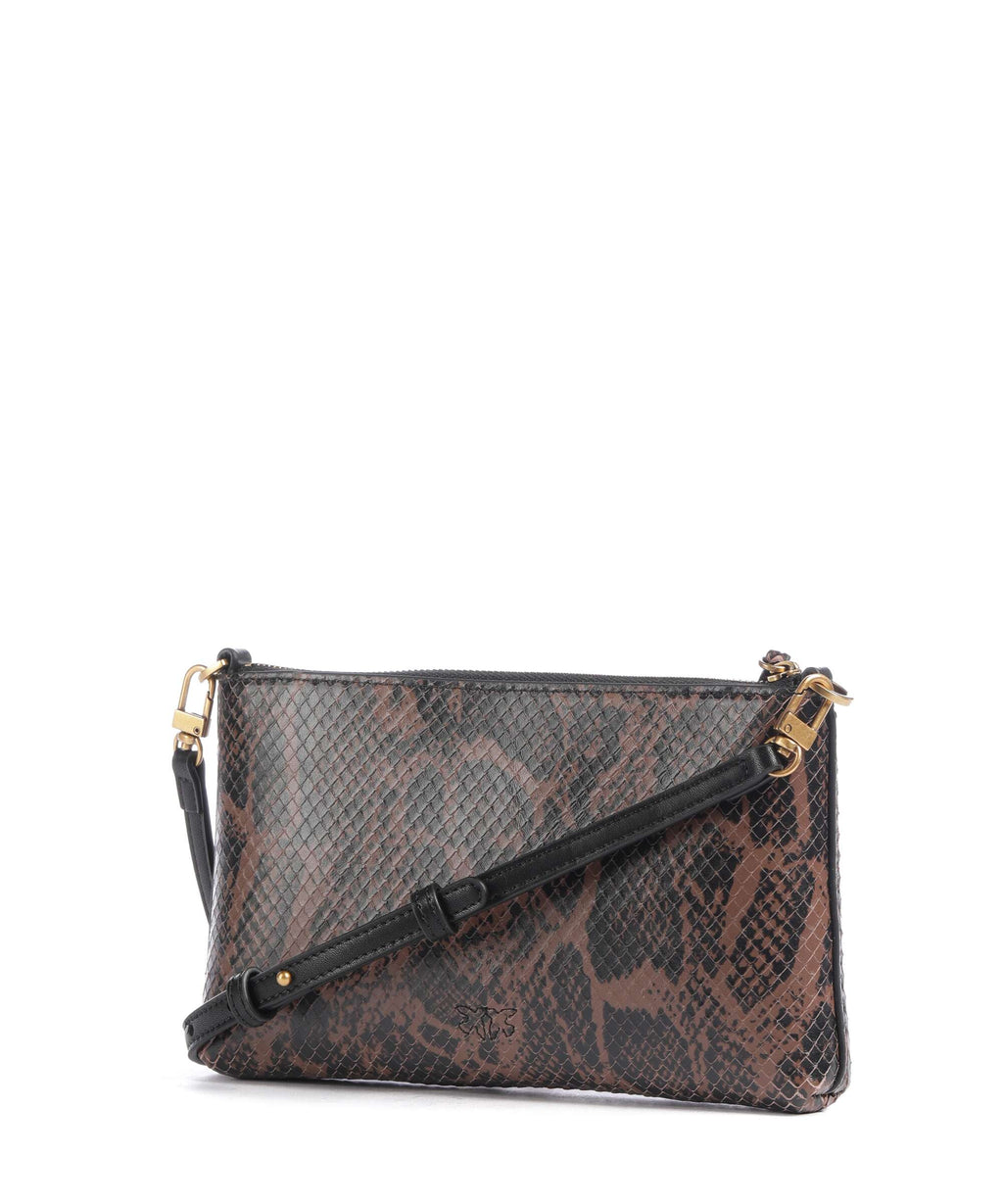 Pinko Flat Mini Crossbody bag roccia/marrone/antique gold